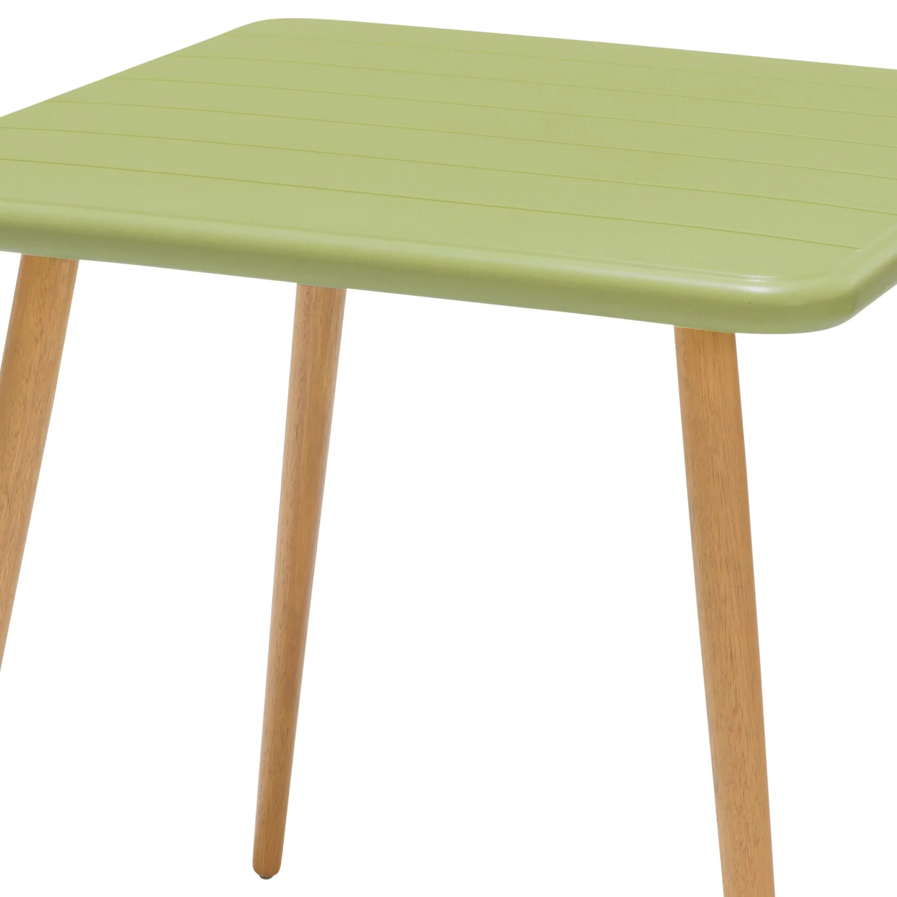Nassau Outdoor 3 Piece Sage Eucalyptus Dining Set - Image 7
