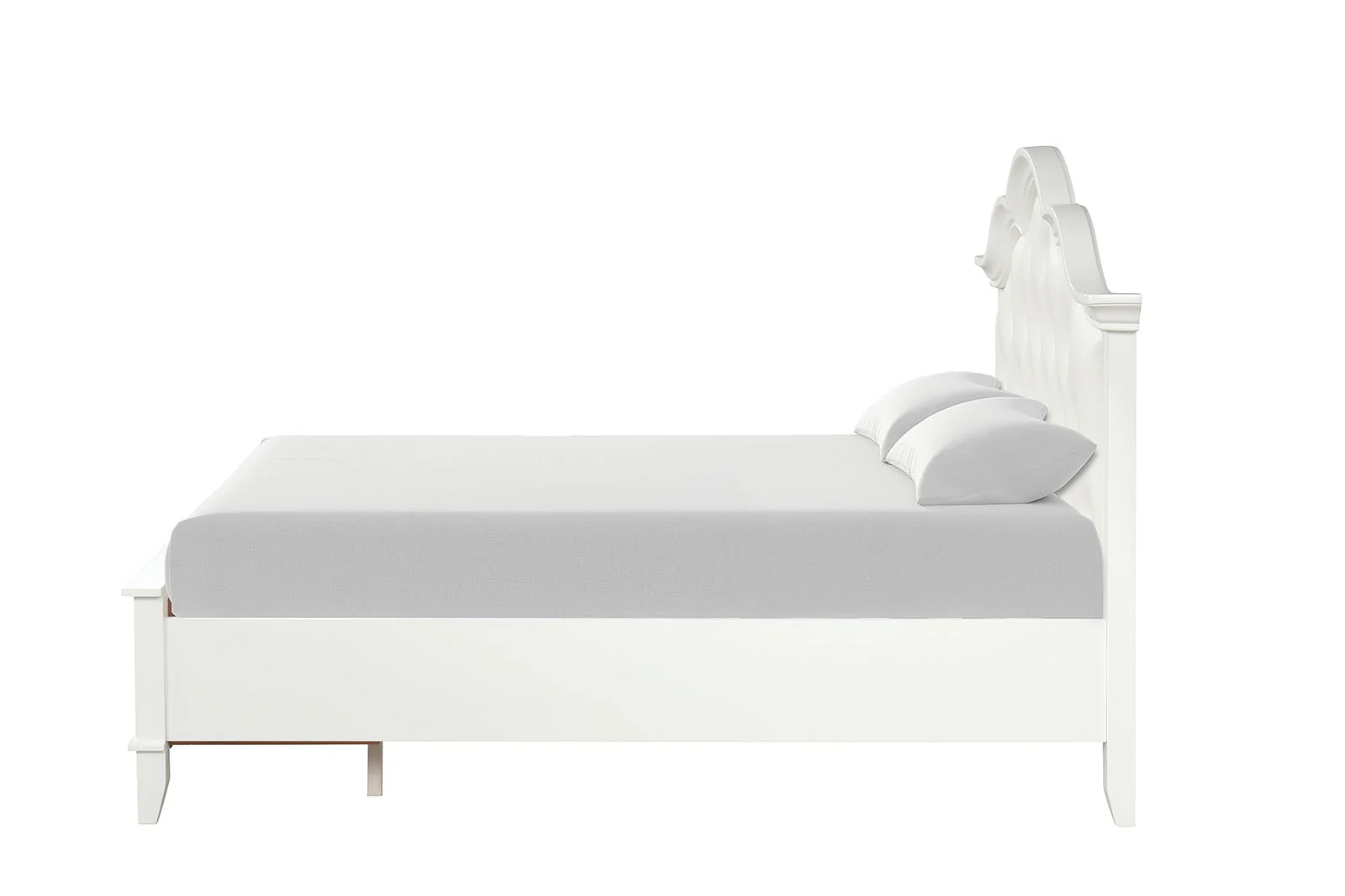 Naucalpan Queen Storage Bed, White - Image 5