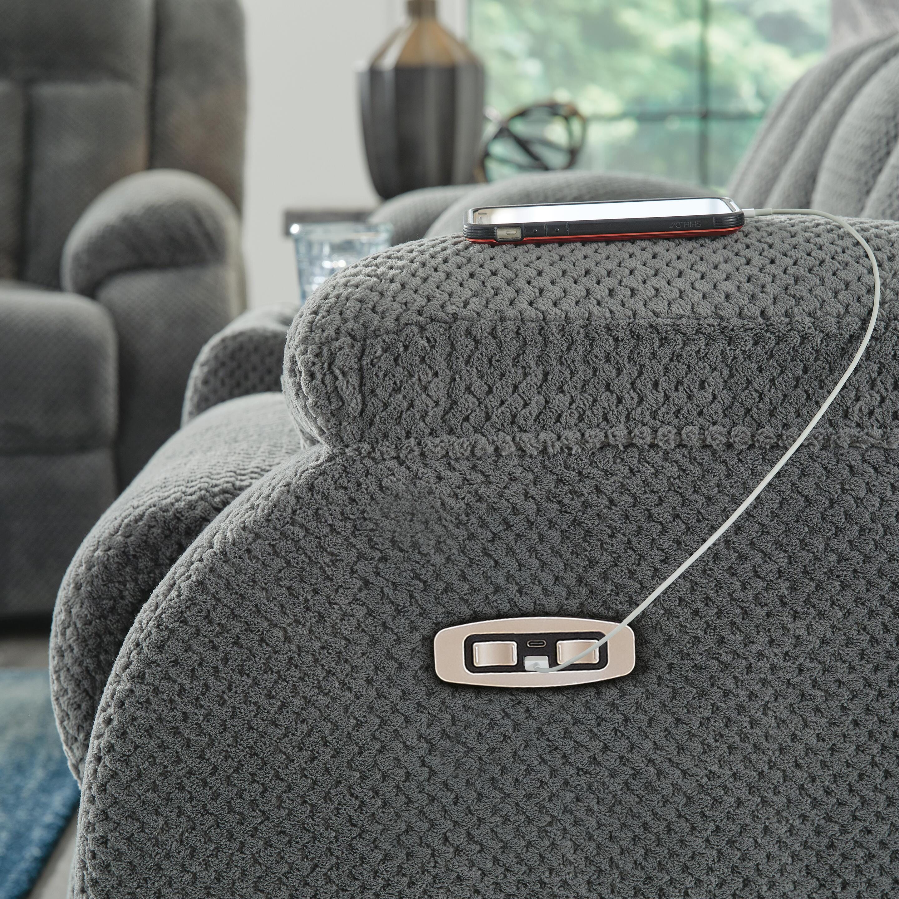Observation Power Reclining Loveseat with Console - Image 17