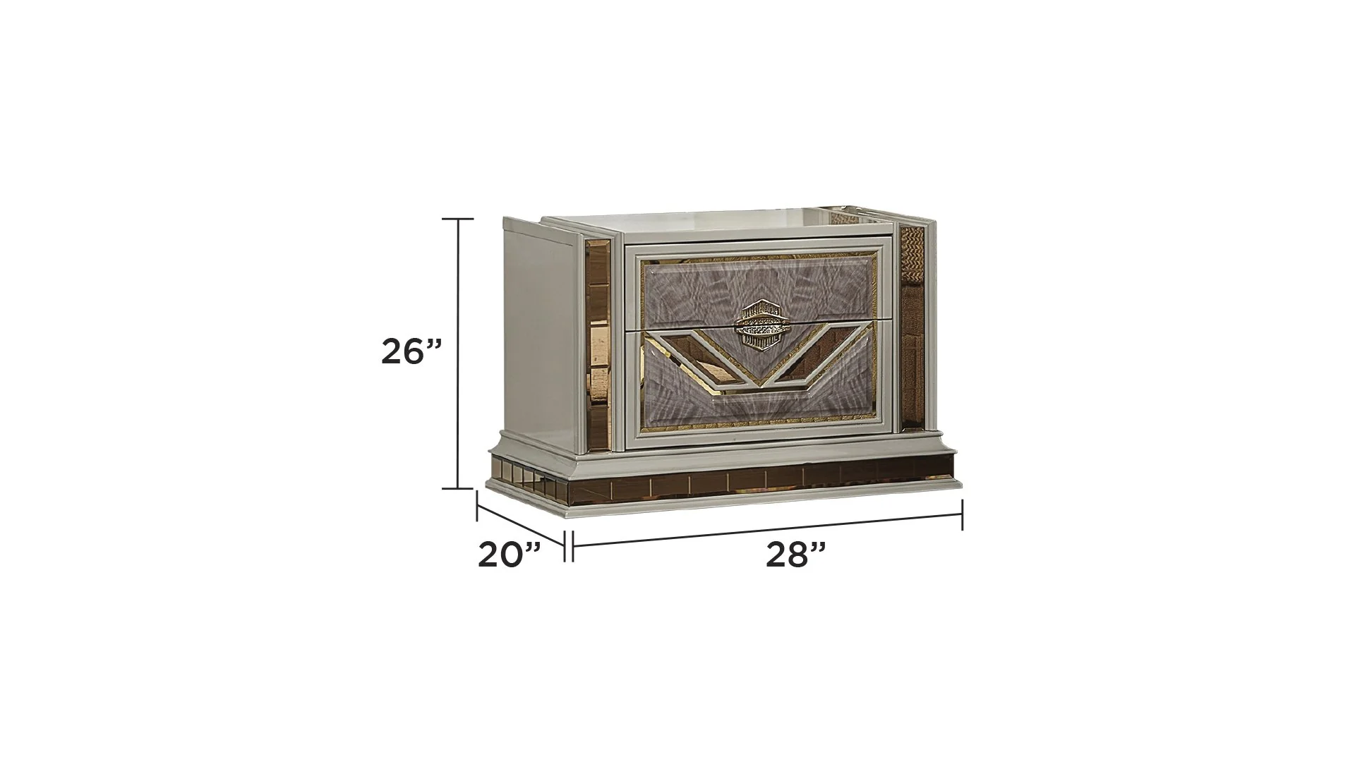 Omary King 4PC Bedroom Set - Image 12