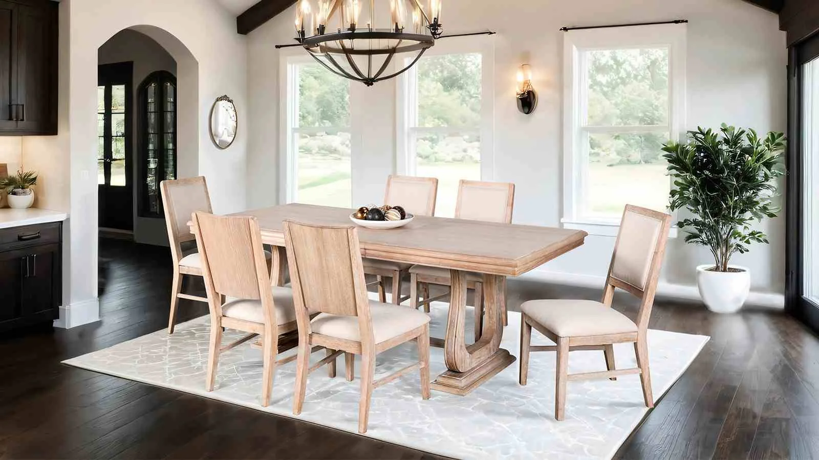 Orbetello 5 Pc. Dining Table Set