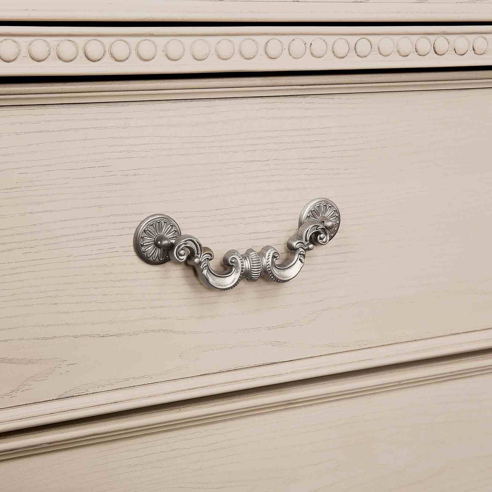 Pamphilos Queen Bed, Antique White - Image 5