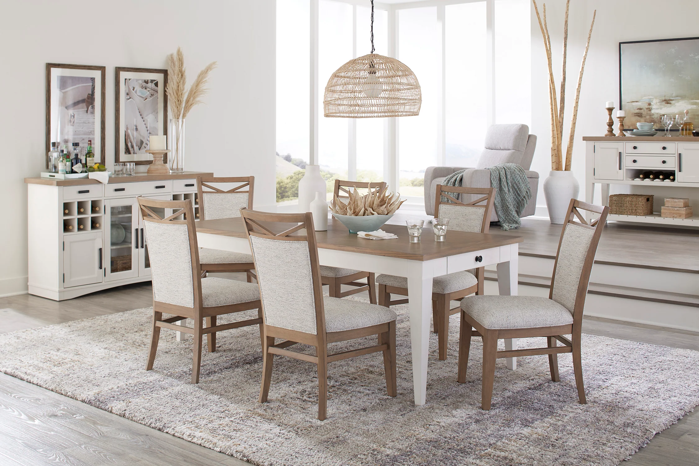 Parker House Americana Modern Dining 60 In. Rectangular Extendable Dining Table - Image 4