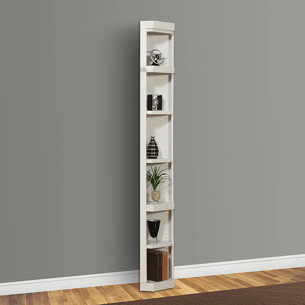 Parker House Boca 7 Piece Entertainment Wall with Corner Bookcases - Image 3