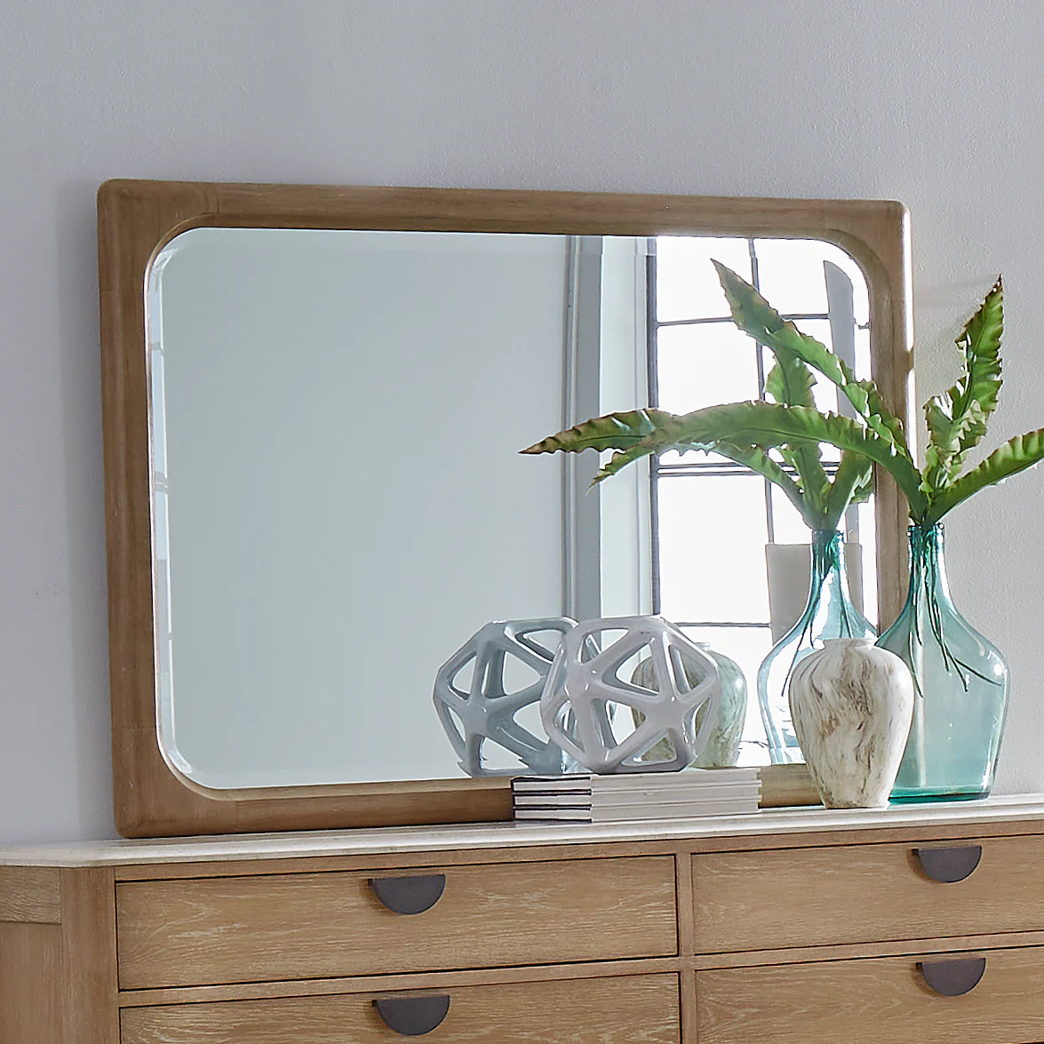 Parker House Escape - Bedroom Queen Panel Bed 2 Nightstands and Dresser with Mirror - Image 6