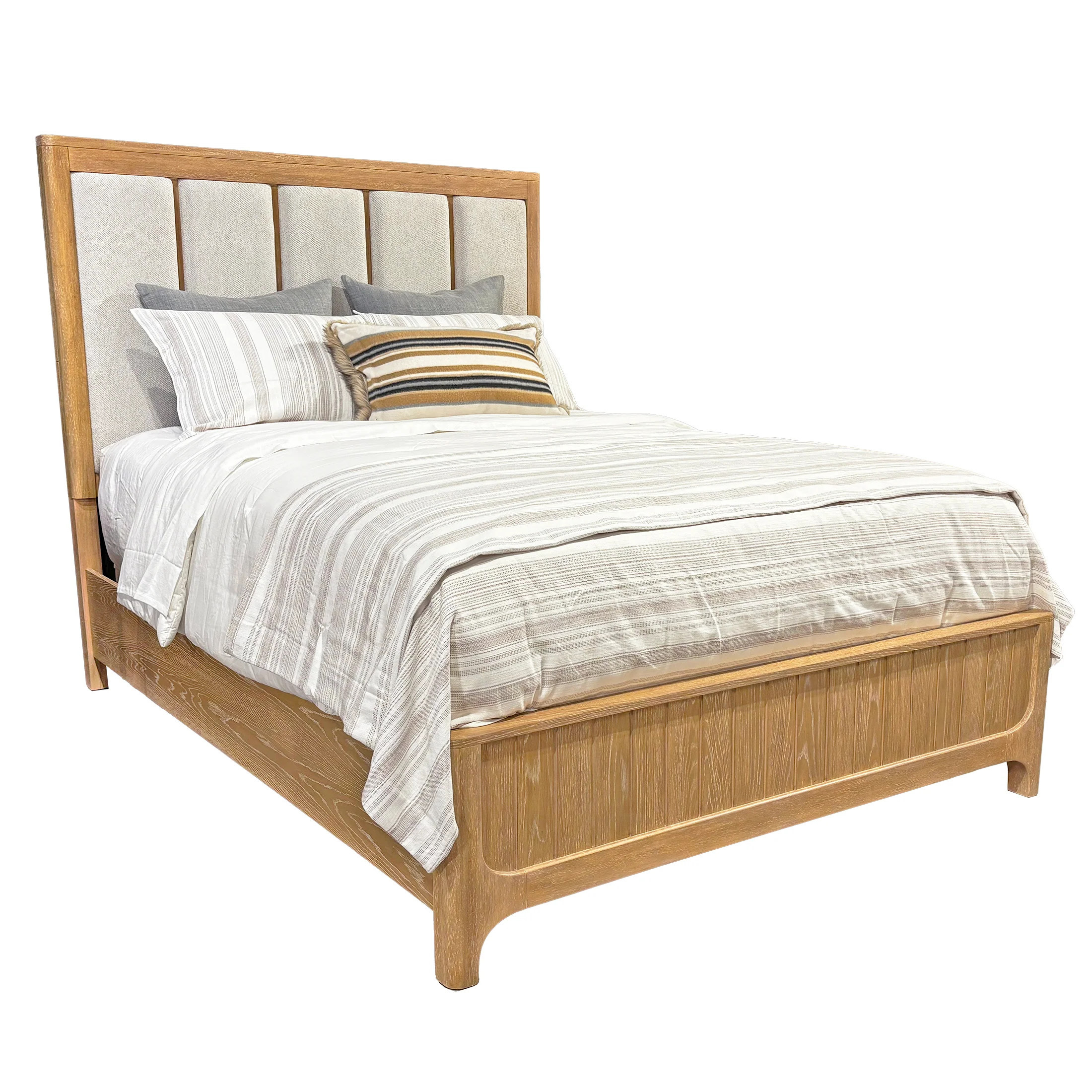 Parker House Escape - Bedroom Queen Panel Bed 2 Nightstands and Dresser with Mirror - Image 7