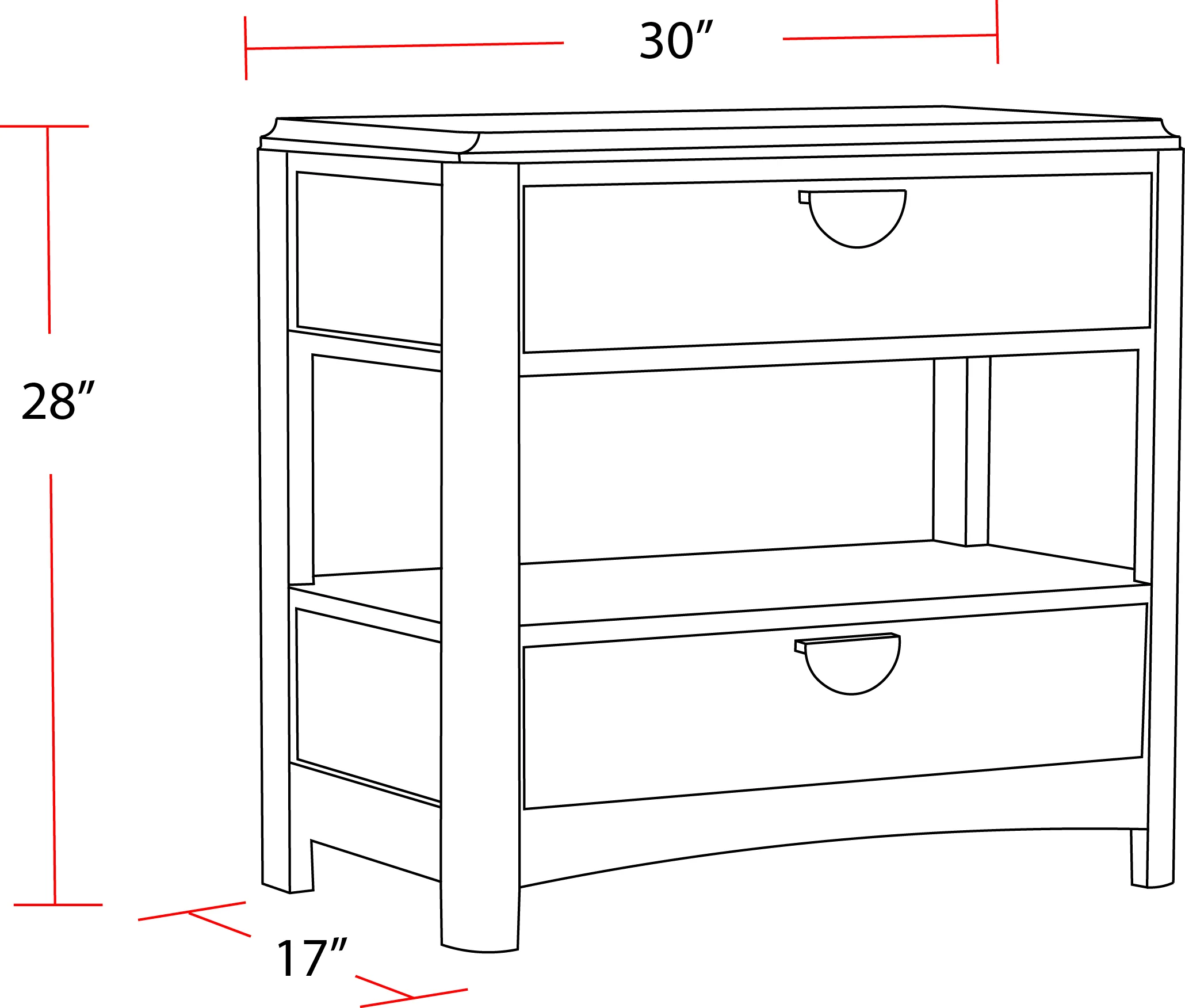 Parker House Escape - Bedroom Queen Panel Bed with 2 Nightstands - Image 6