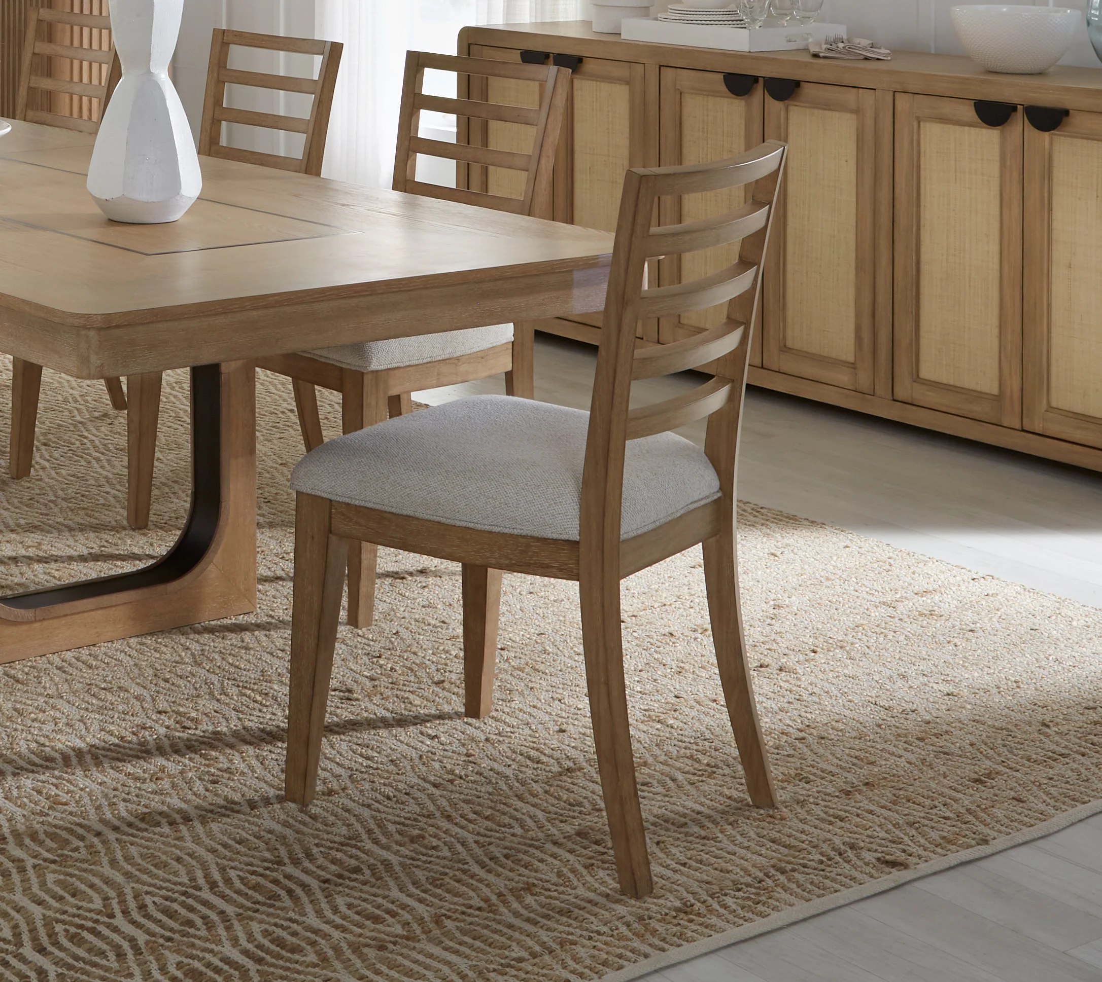 Parker House Escape - Dining 84 In. Rectangular Extendable Table With 8 Chairs and Server - Image 4