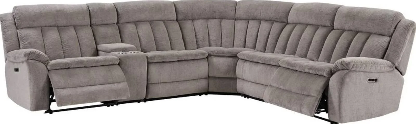 Parker House Furniture Cuddler Power Right Arm Facing Recliner in Laurel Dove - Image 2