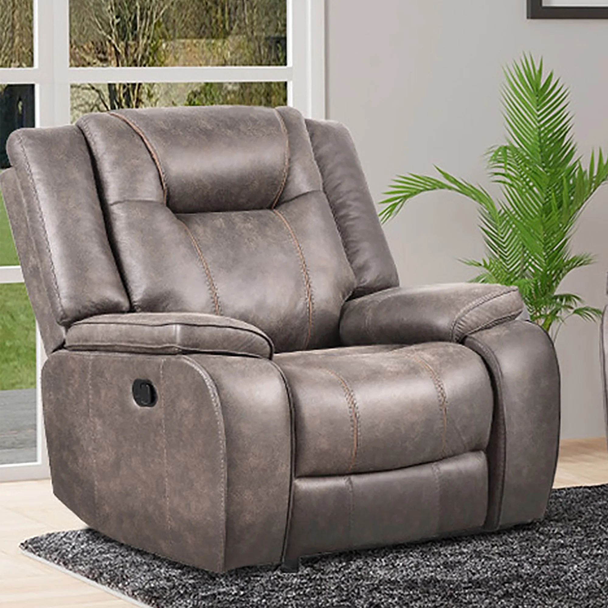 Parker Living Blake - Desert Taupe Manual Reclining Sofa and Recliner - Image 5