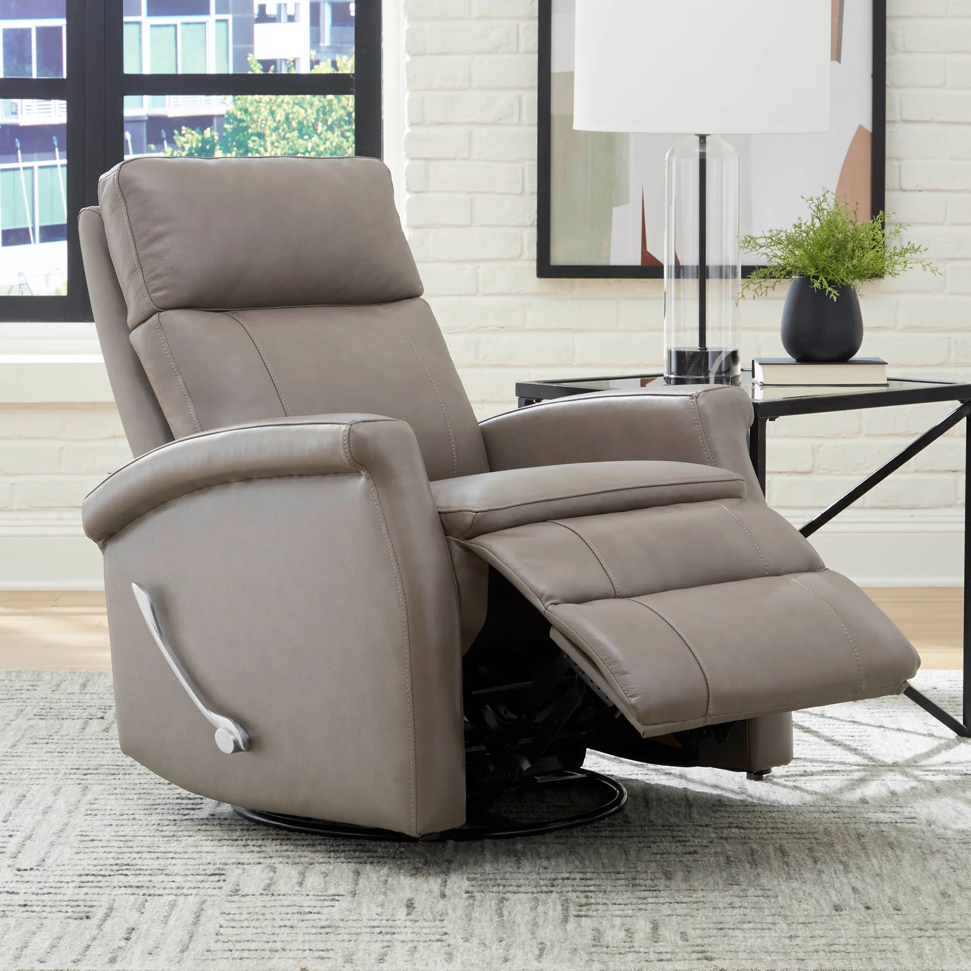 Parker Living Bristol - Graphite Swivel Glider Recliner Two Pack - Image 3