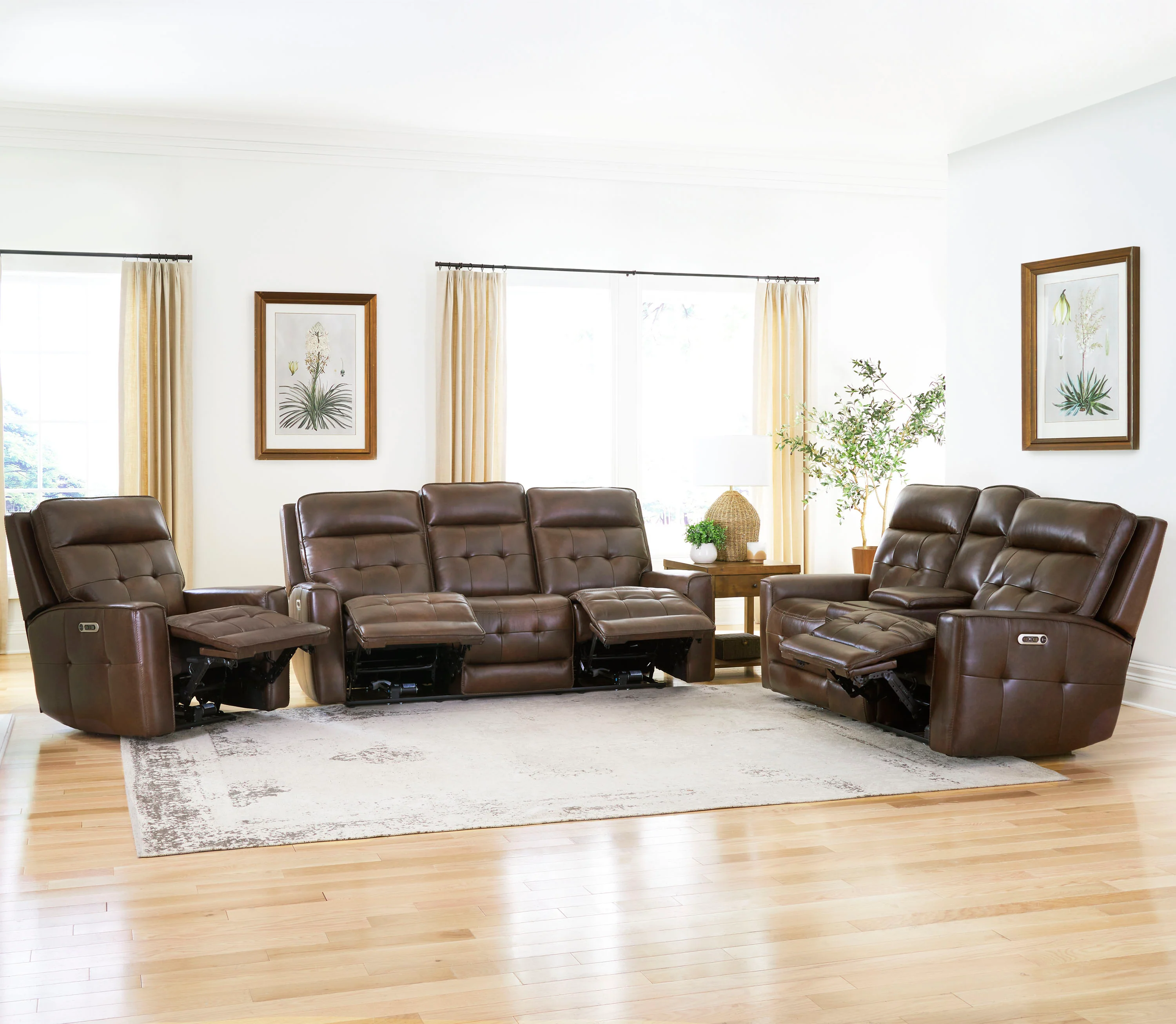 Parker Living Canterbury - Acorn Power Reclining Zero Gravity Sofa - Image 4