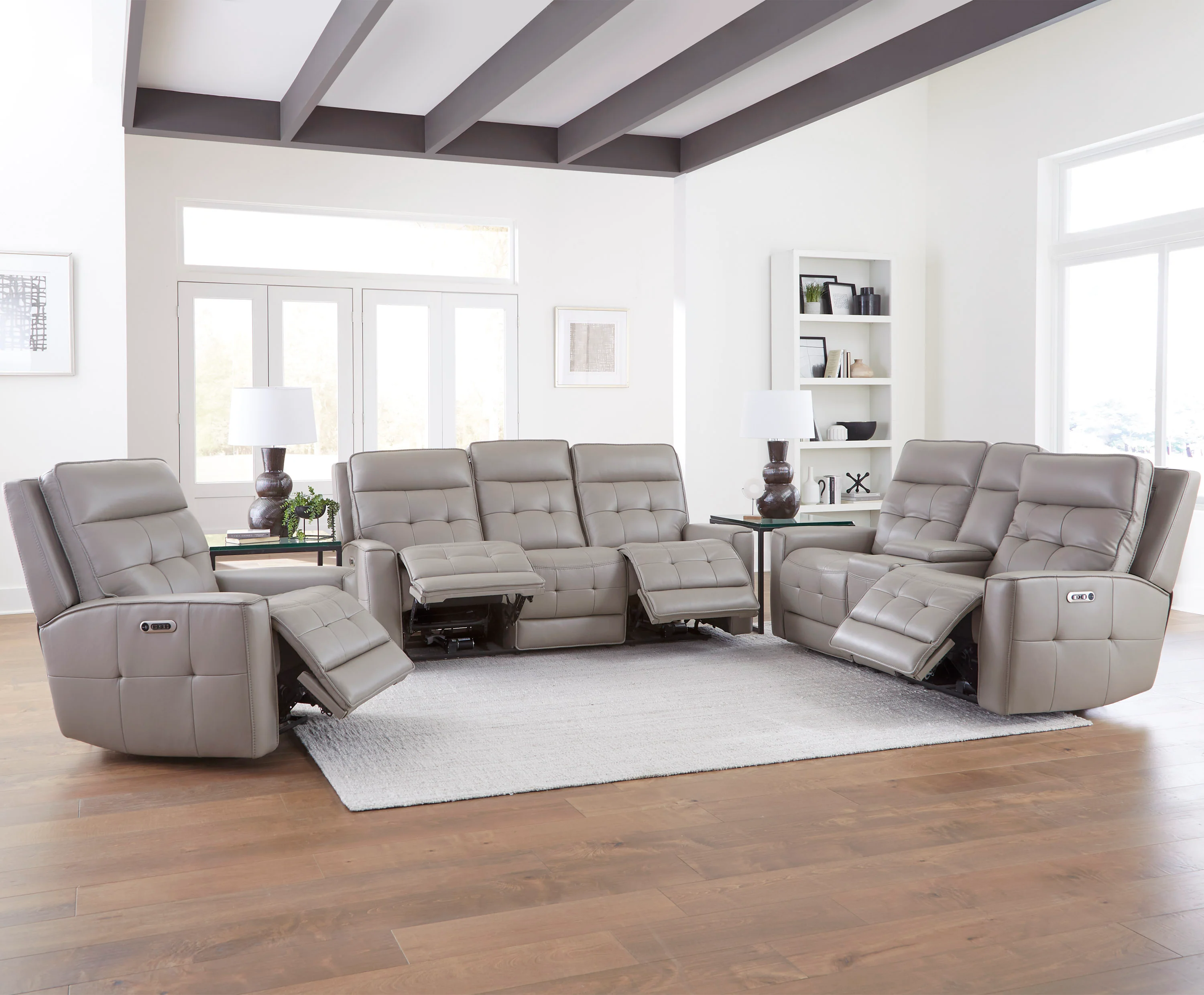 Parker Living Canterbury - Pewter Power Zero Gravity Recliner Two Pack - Image 4