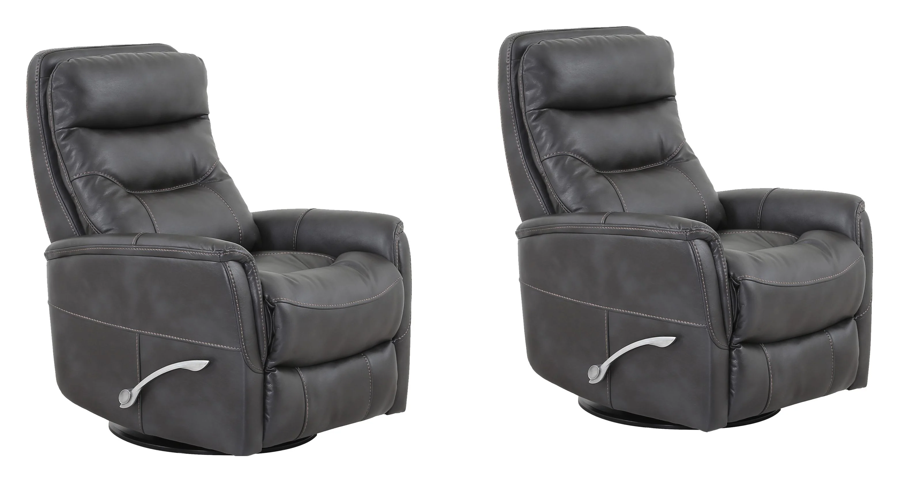 Parker Living Gemini - Flint Swivel Glider Recliner Two Pack - Image 2