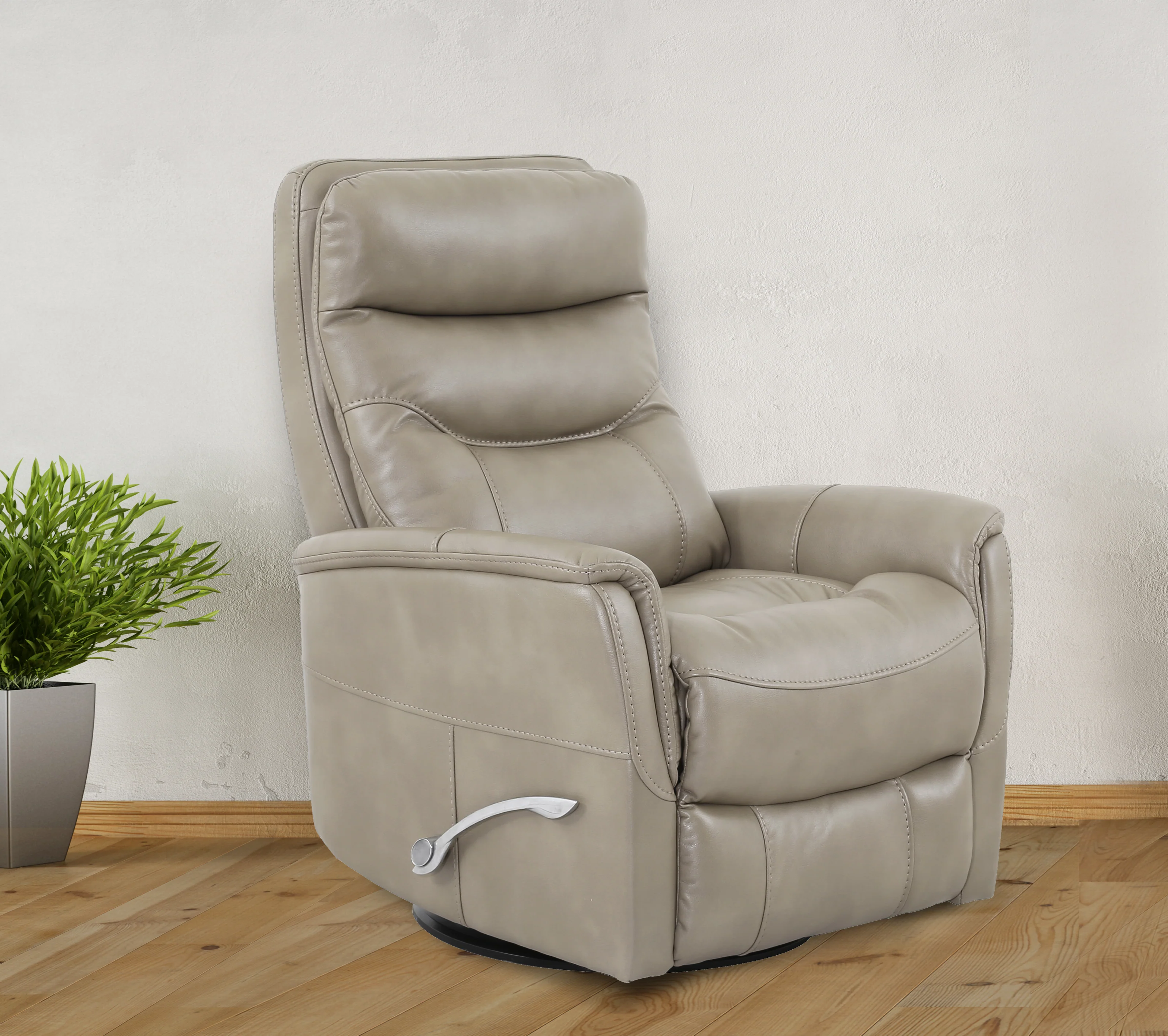 Parker Living Gemini - Linen Swivel Glider Recliner Two Pack - Image 2