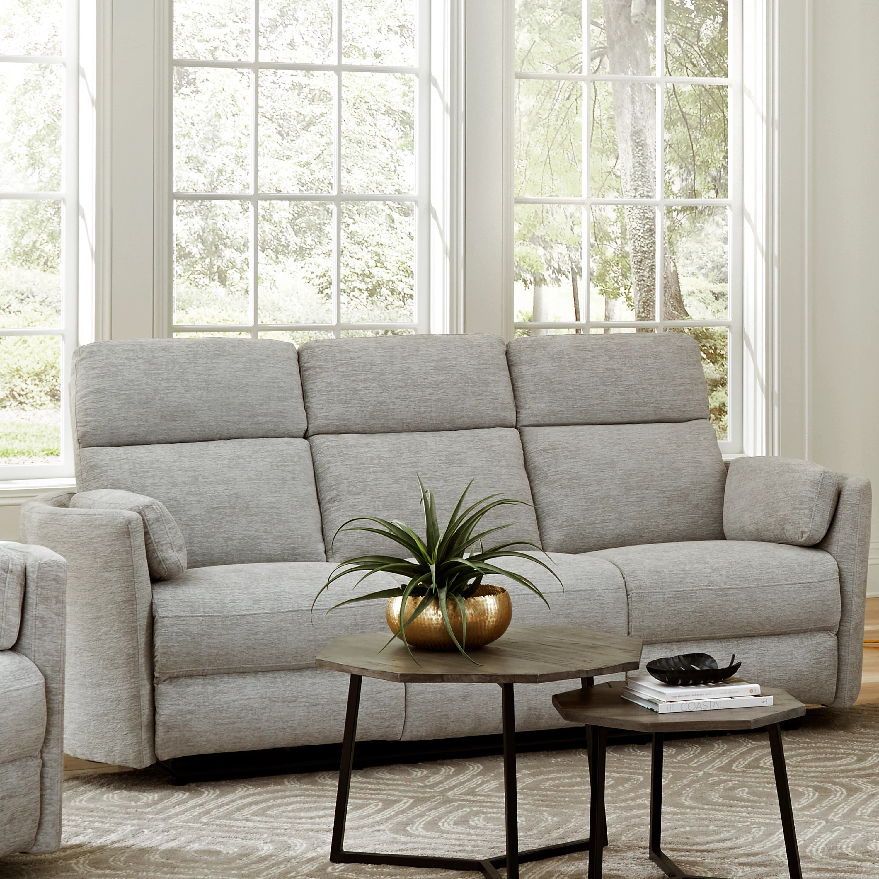 Parker Living Radius - Mineral Power Reclining Sofa and Loveseat - Image 3