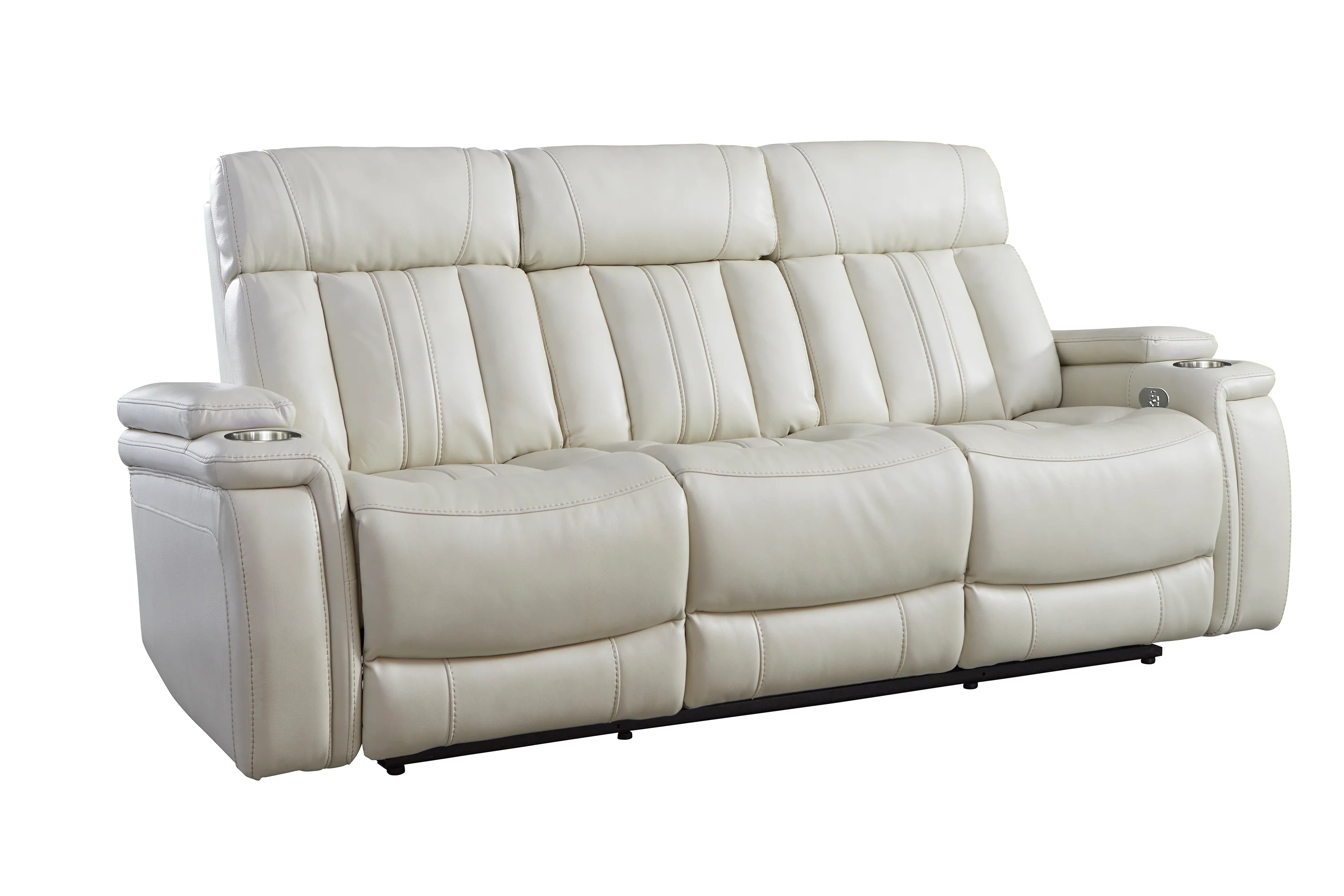 Parker Living Royce - Fantom Ivory Power Reclining Sofa and Loveseat - Image 6