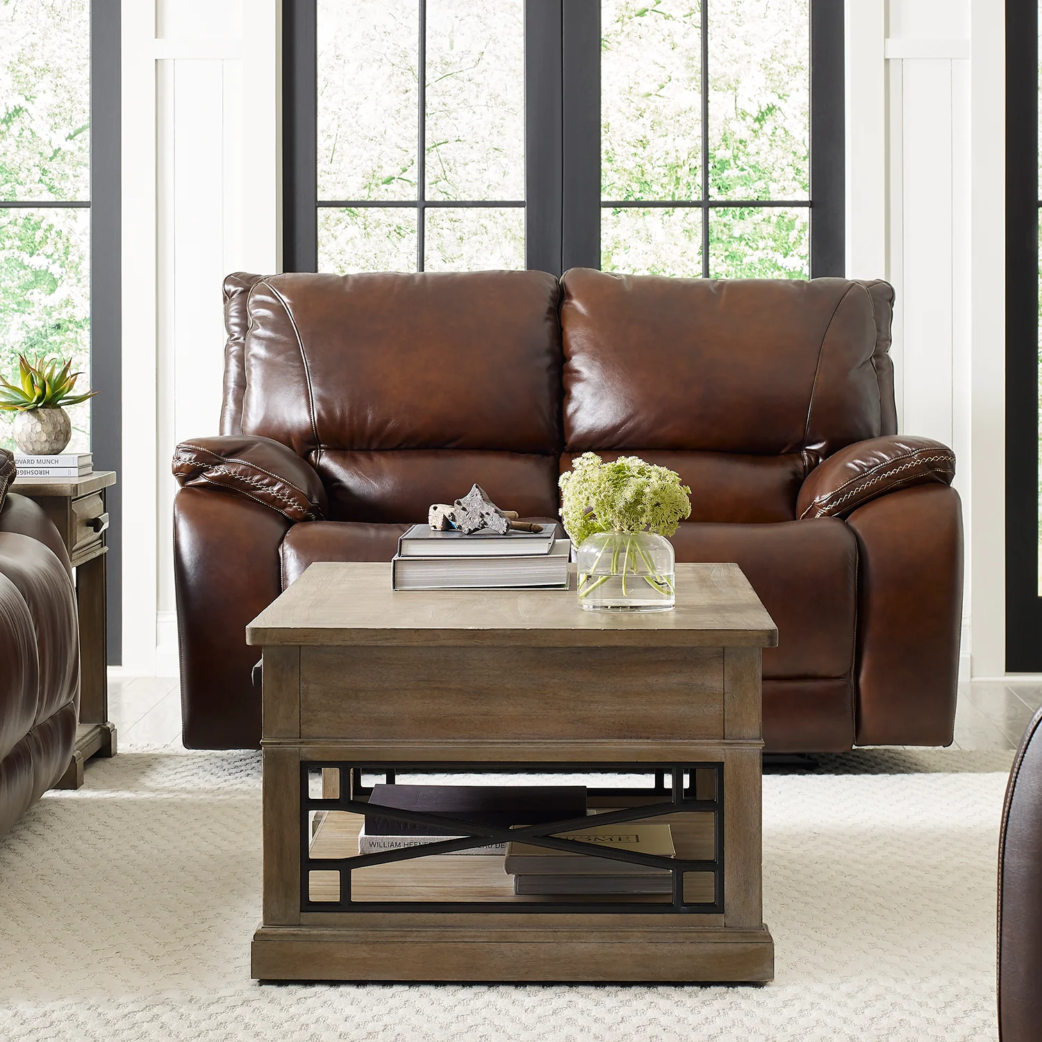 Parker Living Vail - Burnt Sienna Power Reclining Sofa Loveseat and Recliner - Image 9