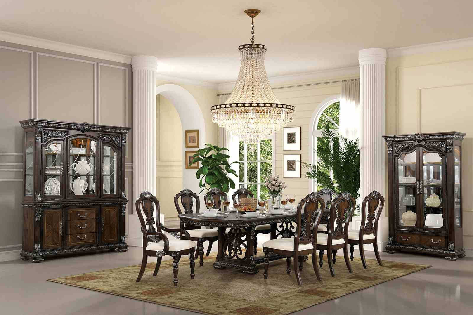 Promenade Curio Cabinet, Dark Brown - Image 2