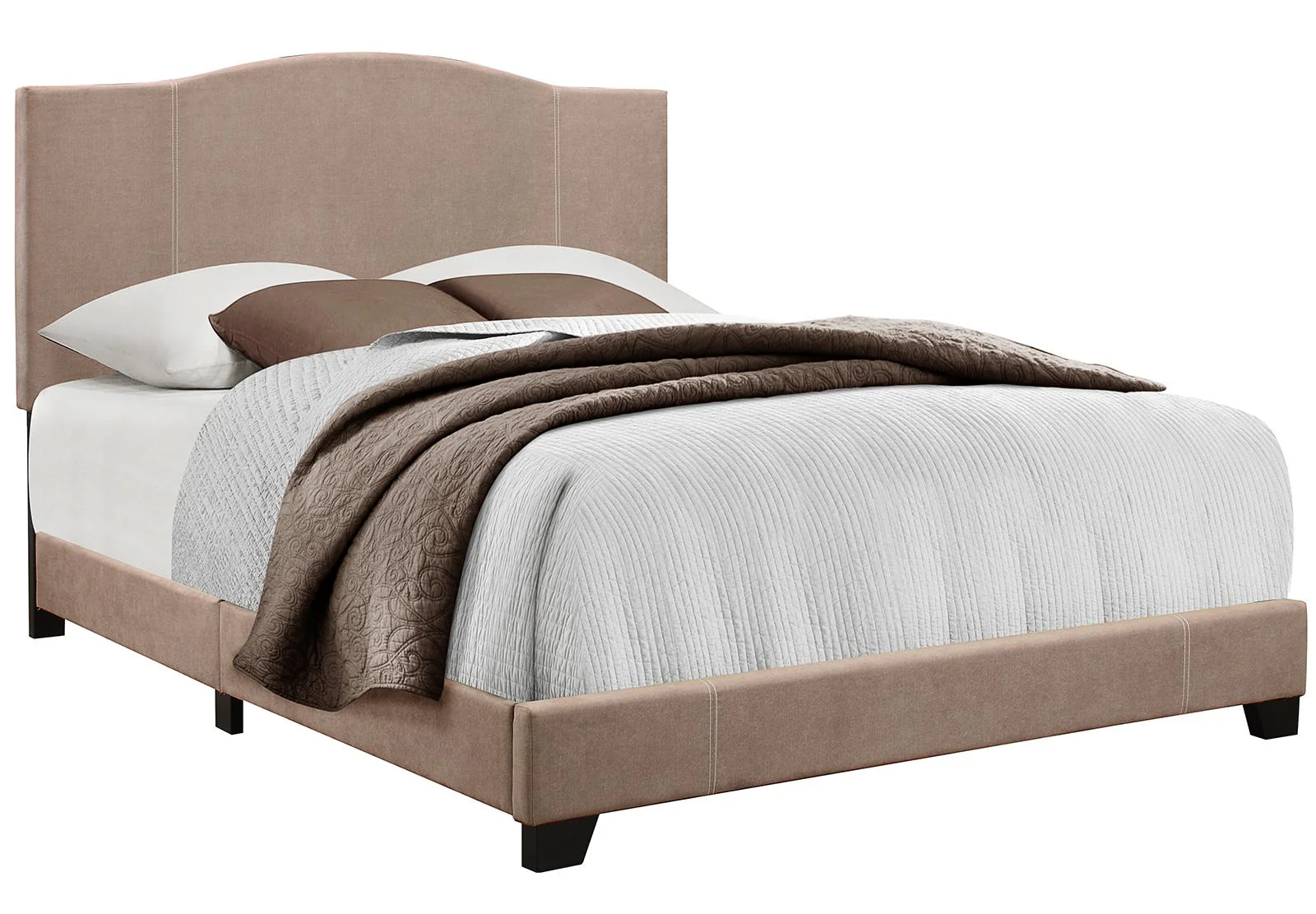 Pulaski ACH All-In-One Queen Channeled Bed in White