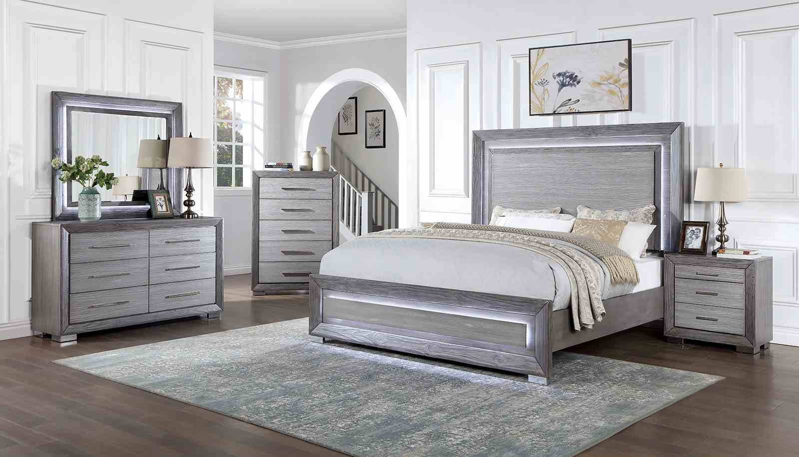 Raiden 4 Pc. Queen Bedroom Set