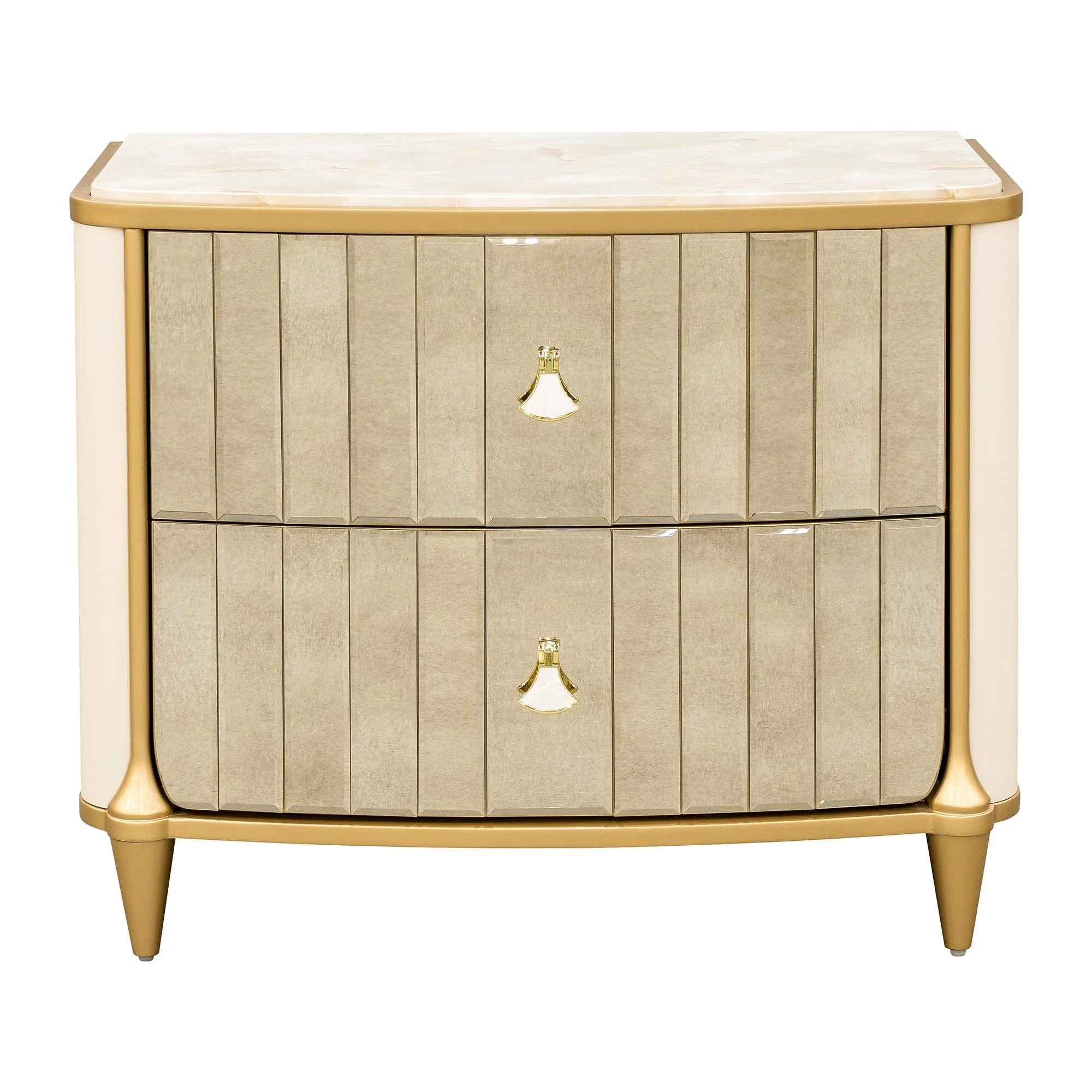 Scotts Square Nightstand - Light Champagne