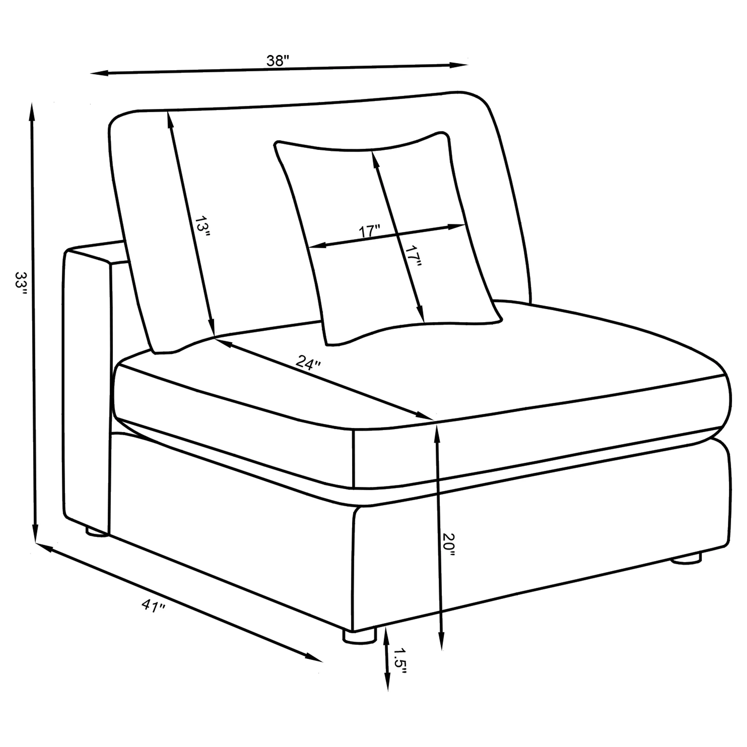 Serene Modular Sectional Sofa - Image 92