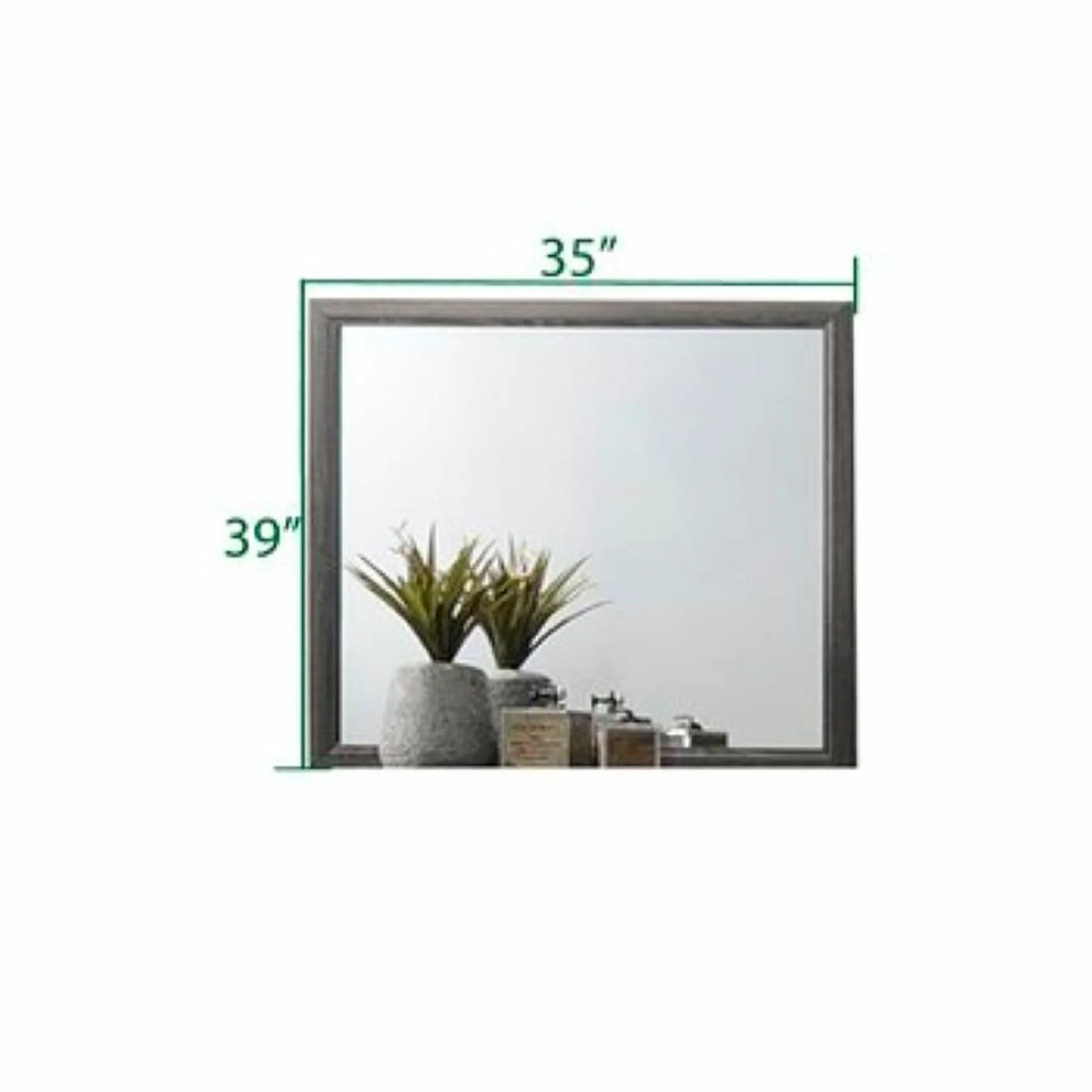 Sierra 5 Pc king Bed Gray - Image 10