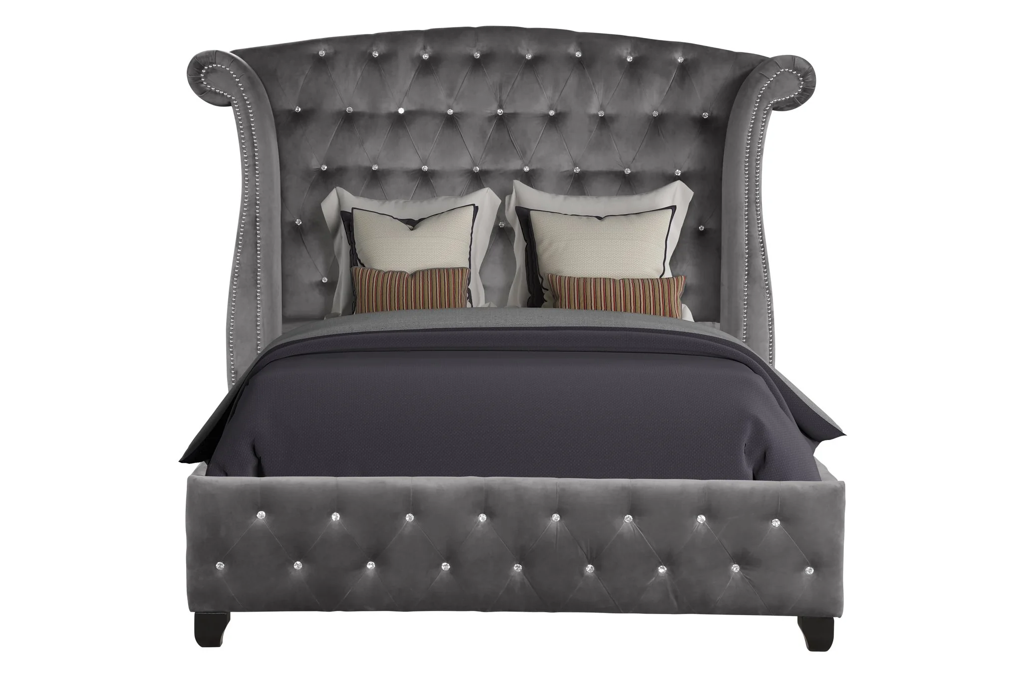 Sophia Full Bed Grey - Image 2