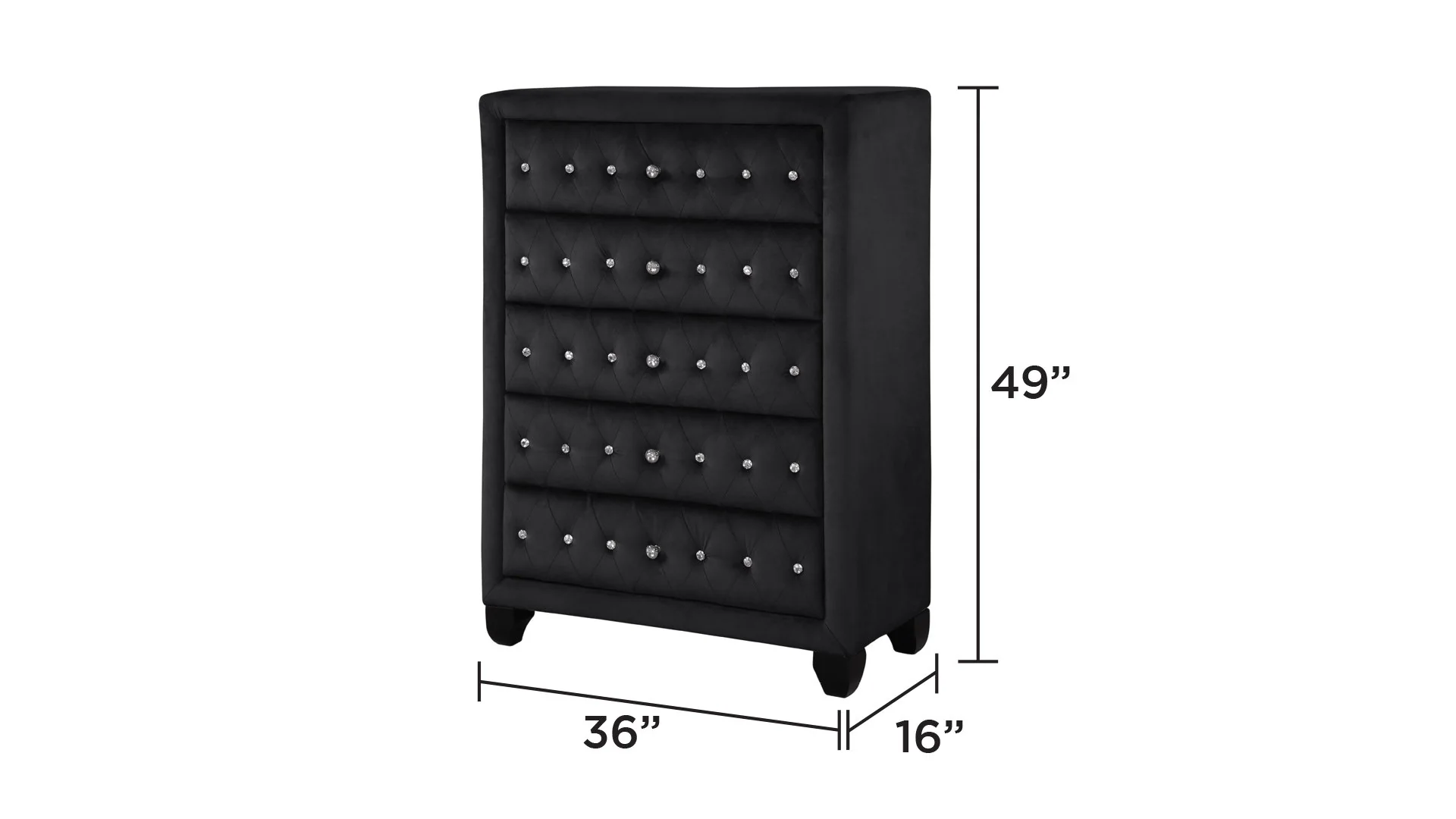 Sophia King Vanity 5 Black - Image 16