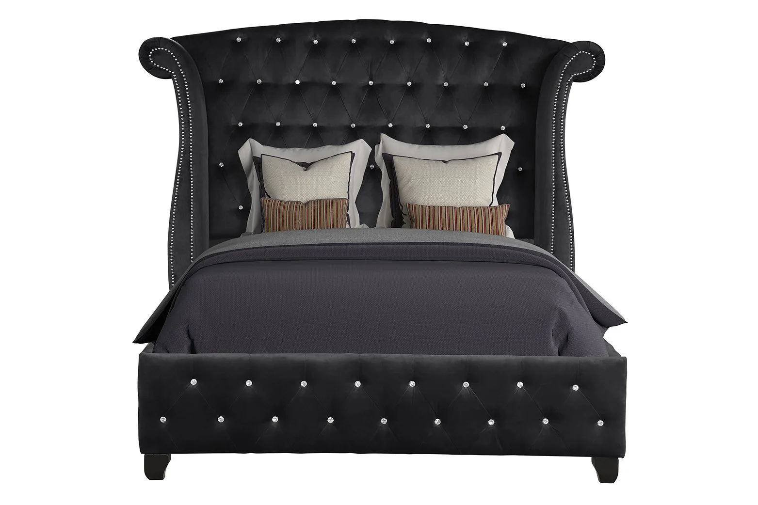 Sophia Queen Bed Black - Image 2