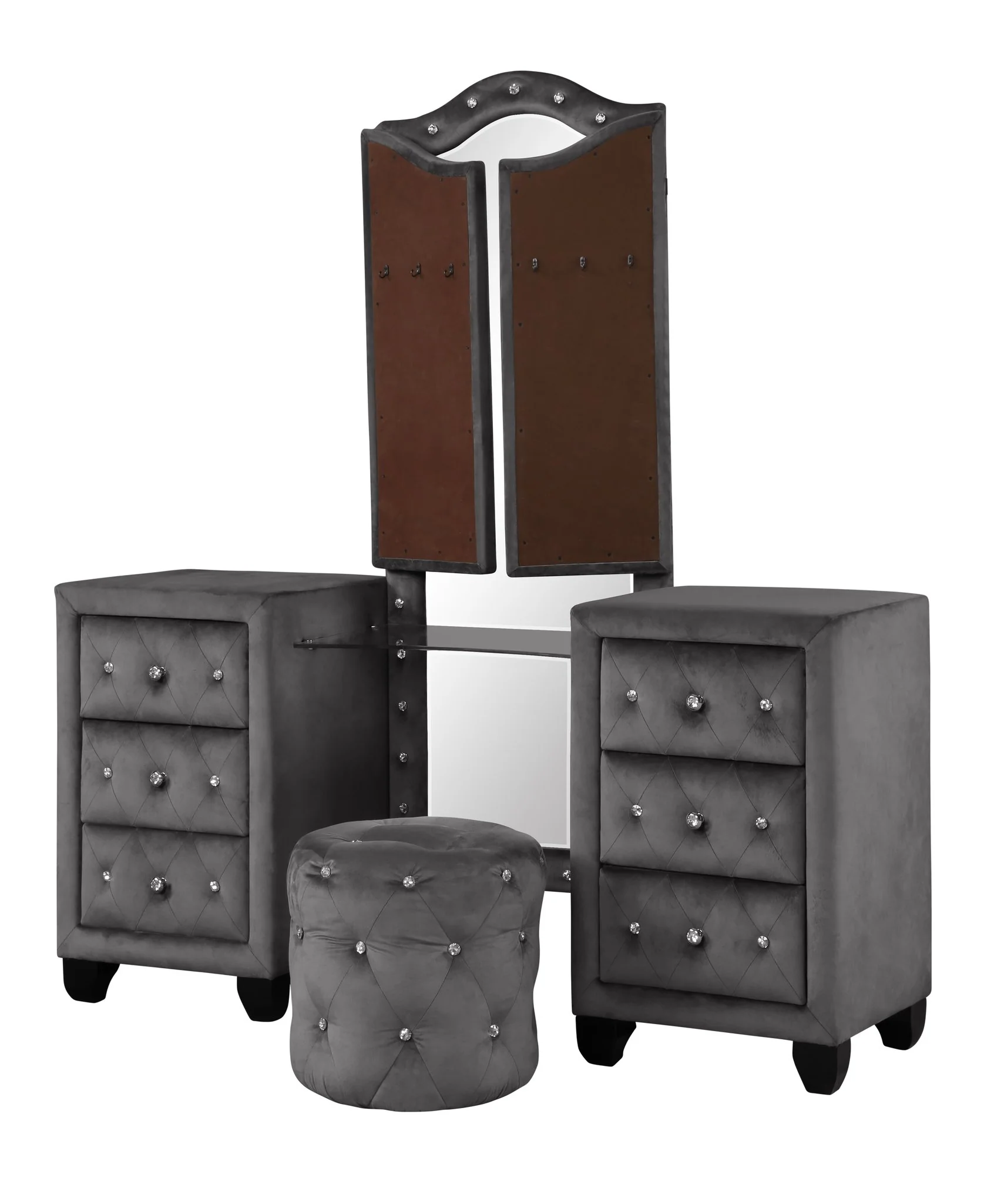 Sophia Queen Vanity 4 Grey - Image 8