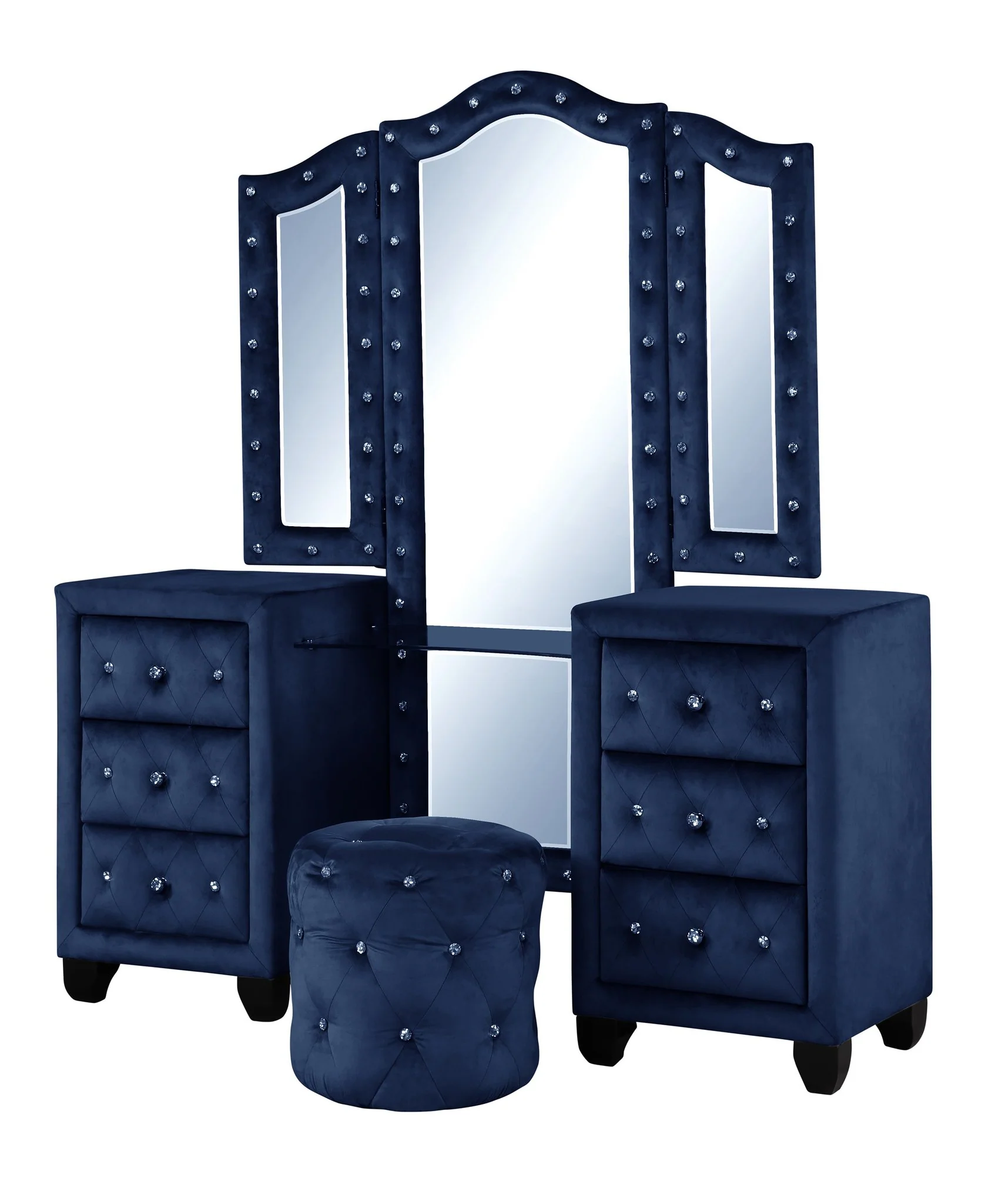 Sophia Vanity Set Blue - Image 2