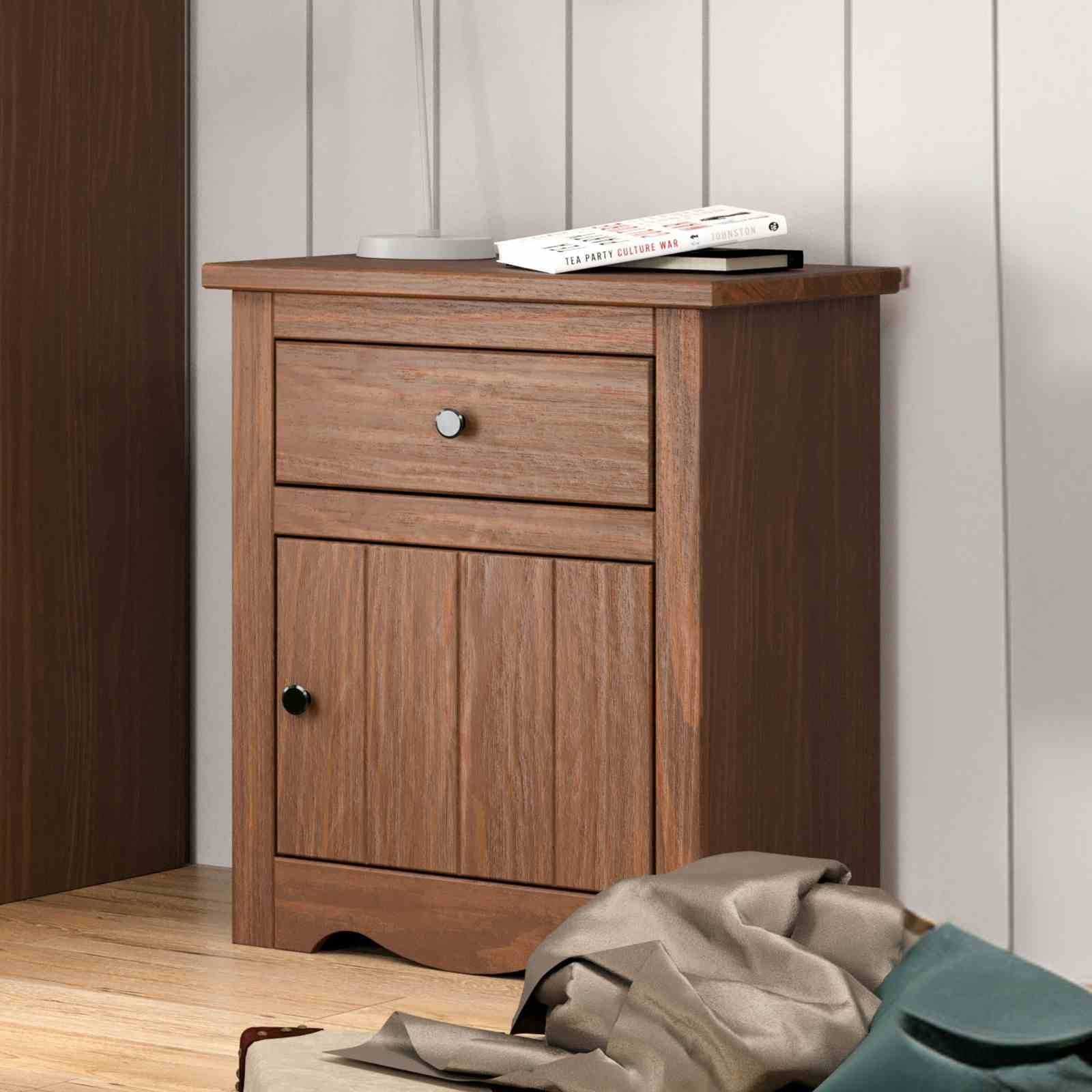Stavros Nightstand, Mahogany