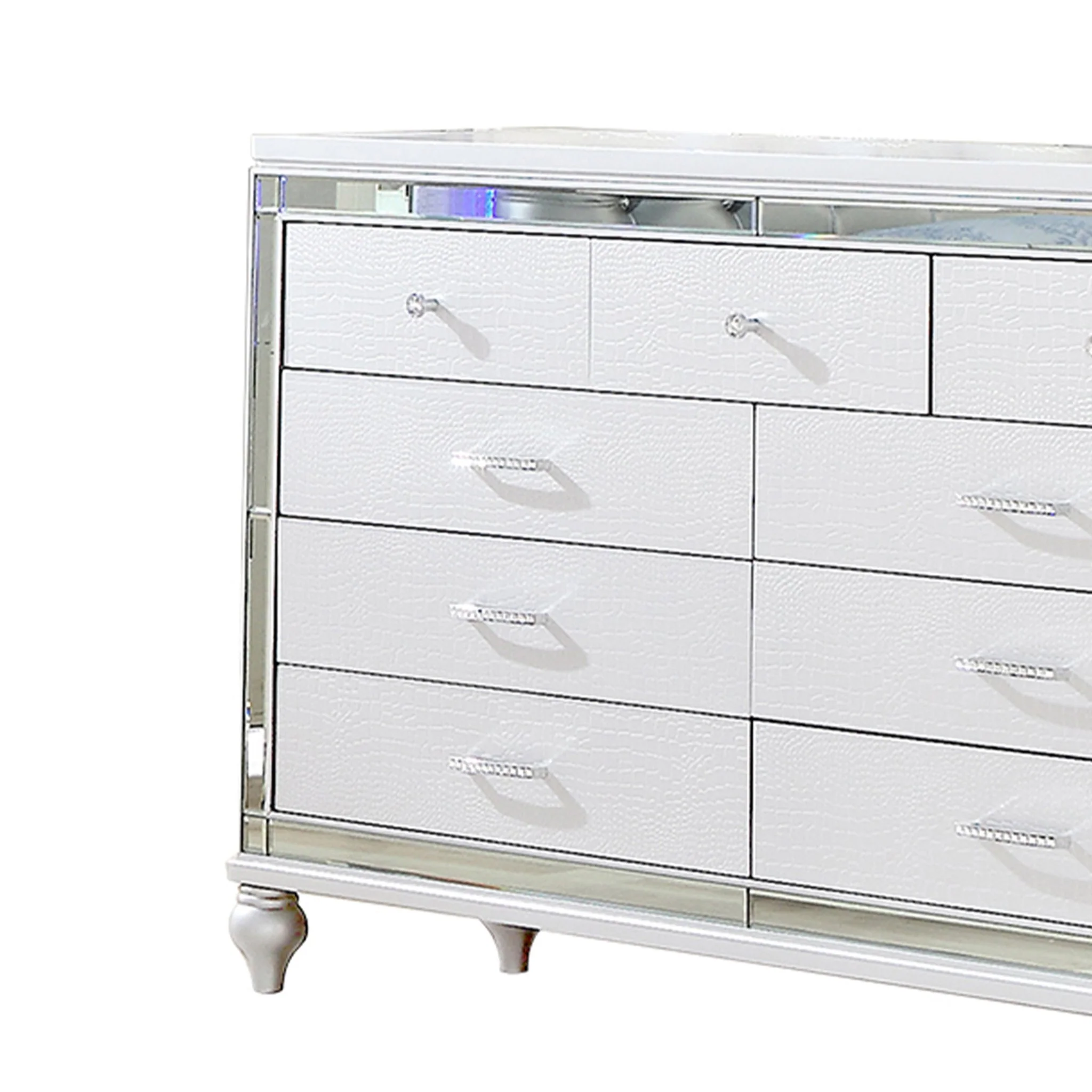 Sterling 4 Pc Full Bed White - Image 7