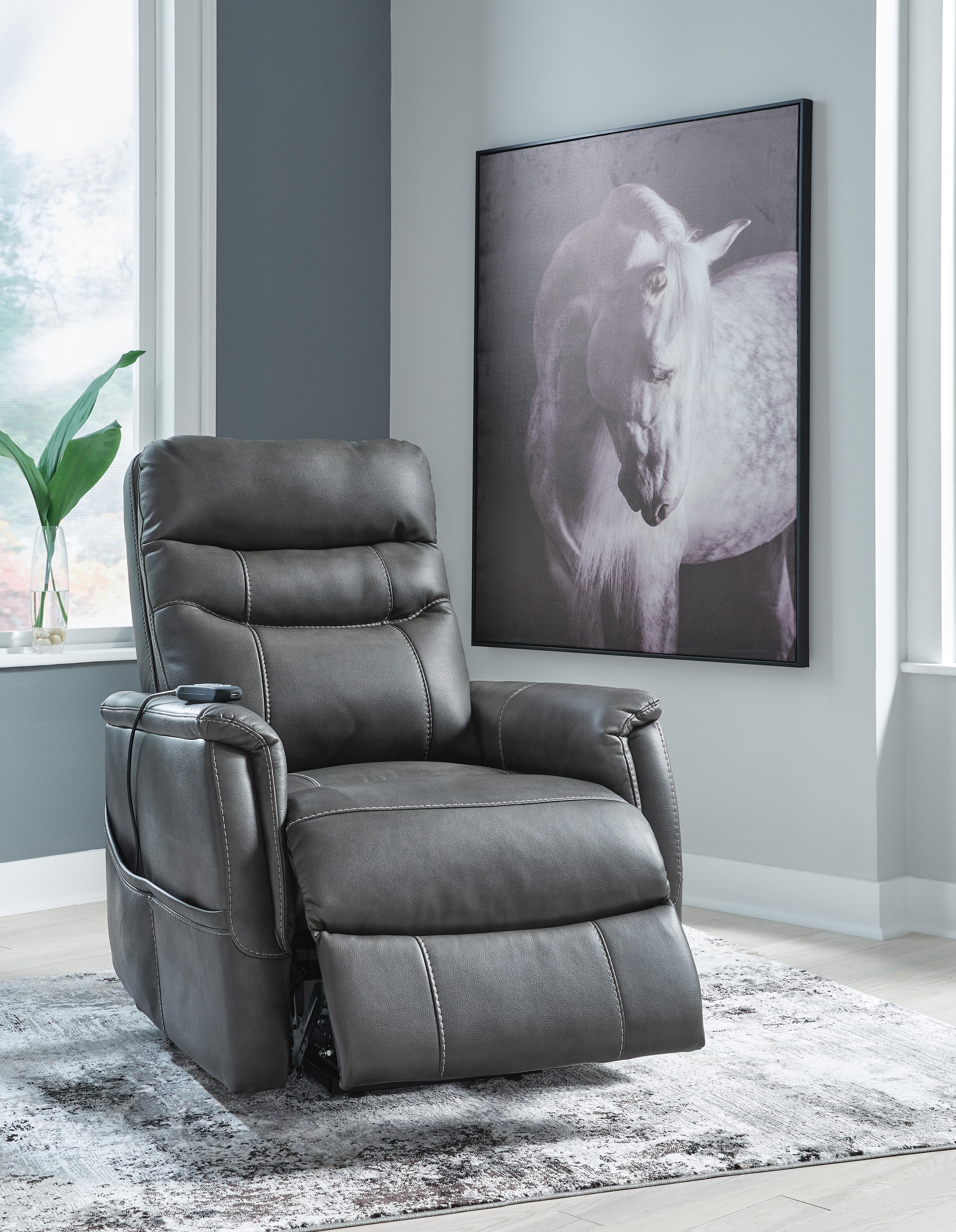 Strawbill Power Lift Recliner - Image 9