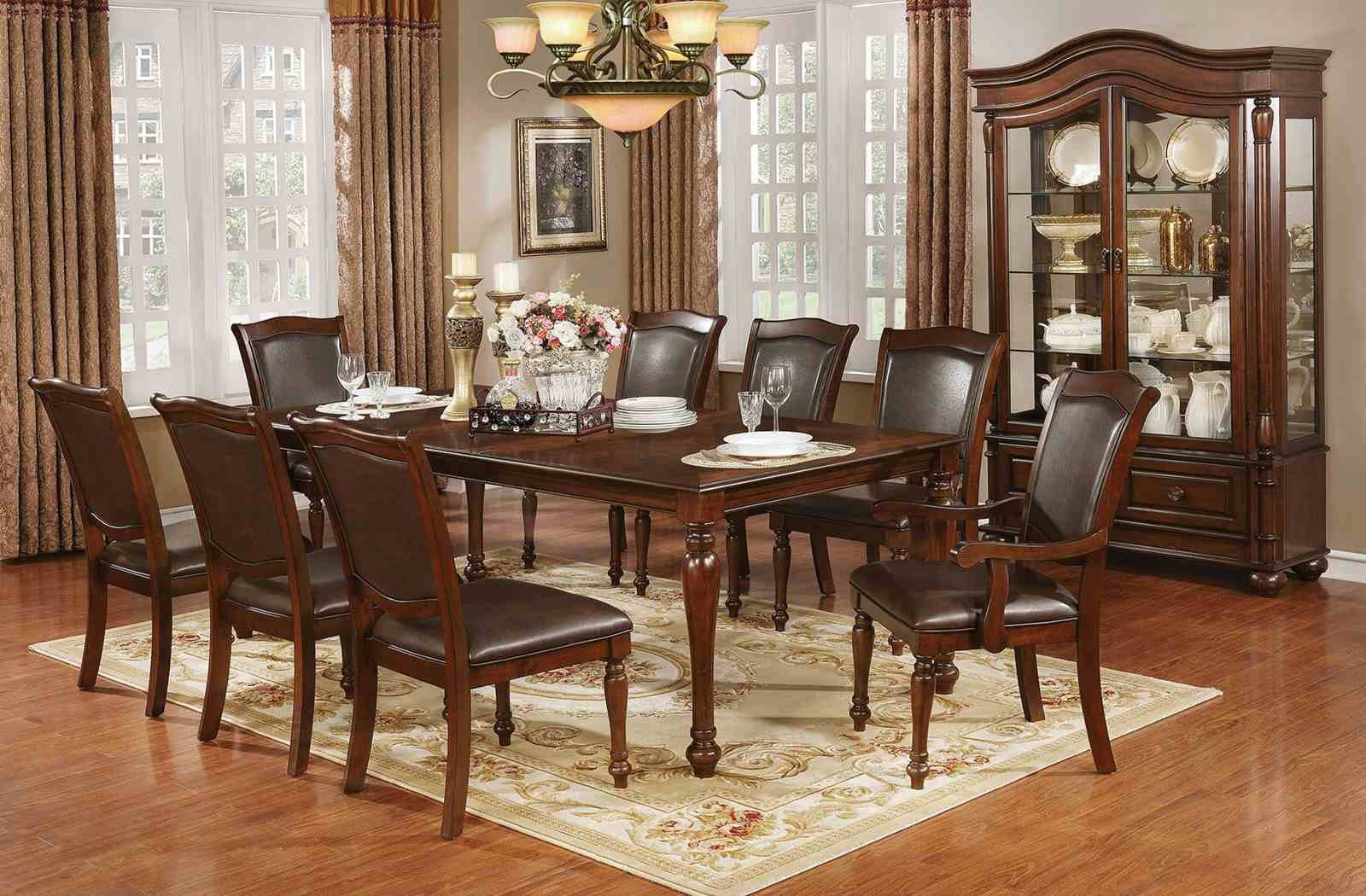 Sylvana 7 Pc. Dining Table Set (2AC+4SC)