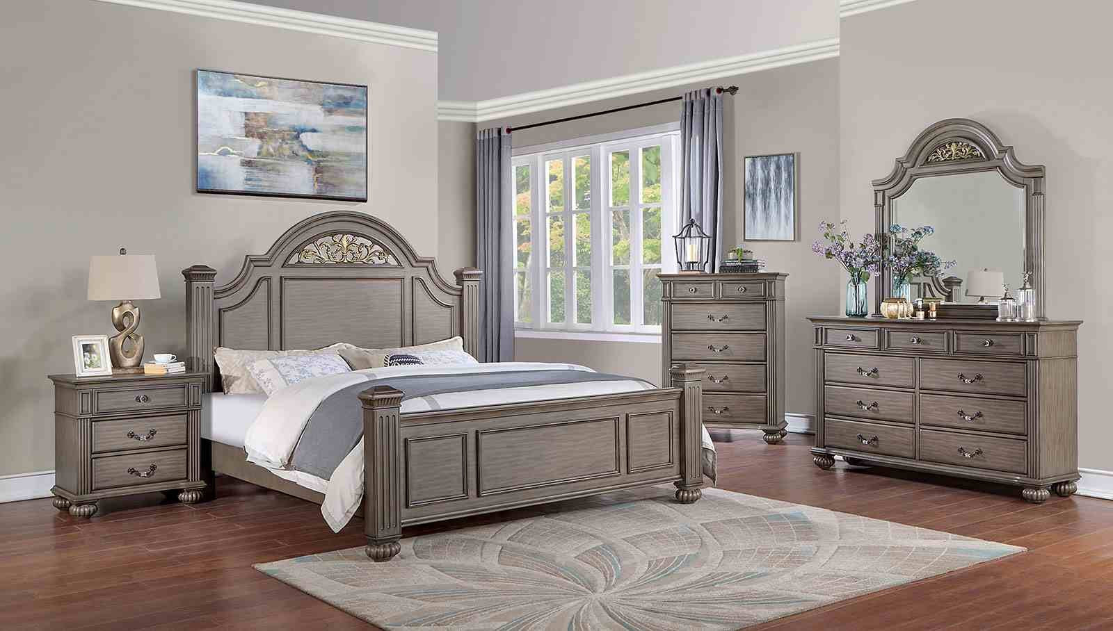 Syracuse 5 Pc. Queen Bedroom Set w/ Chest