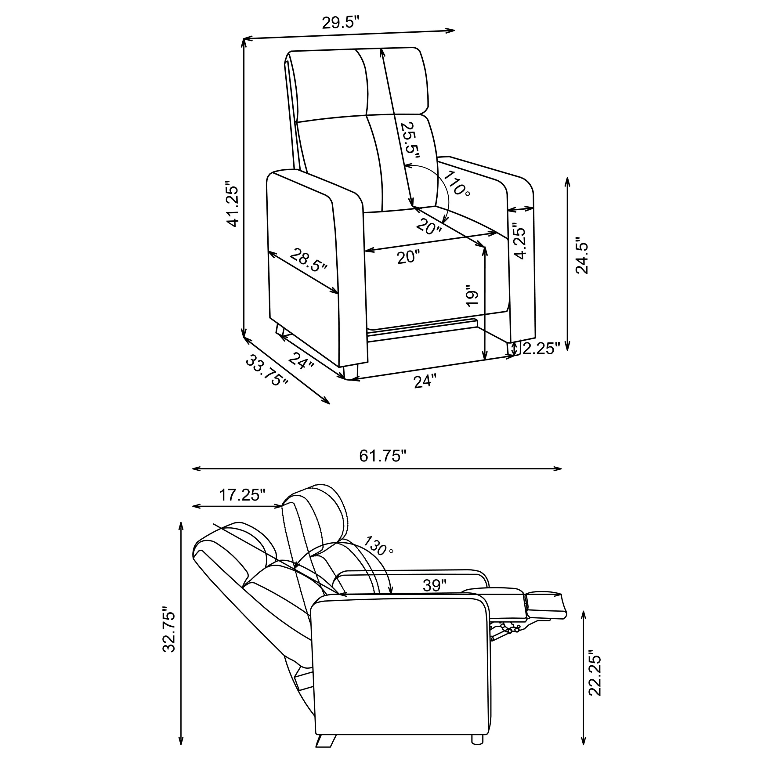 Toohey Home Theater Seating - Image 46