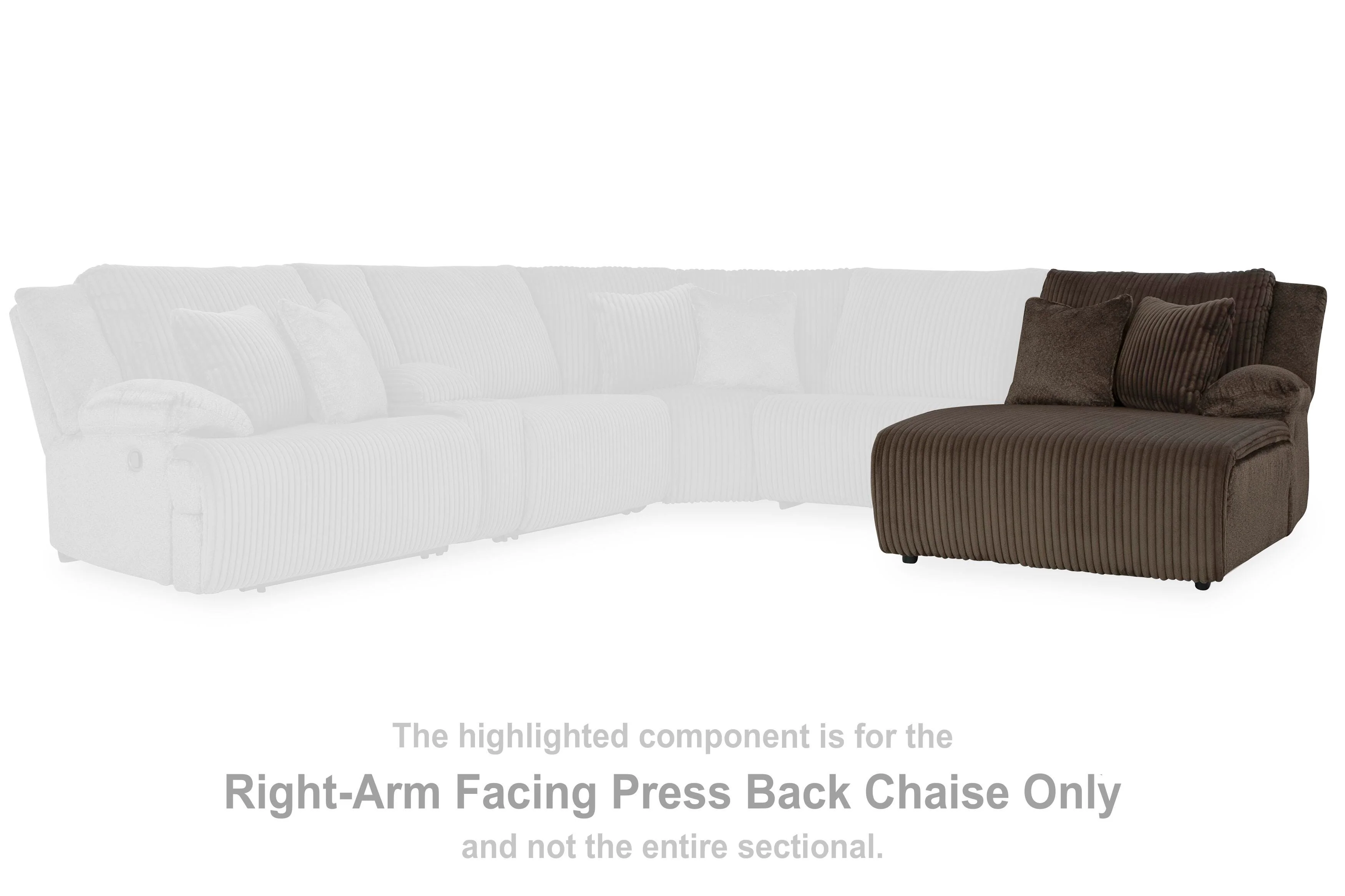 Top Tier Reclining Sectional Sofa with Chaise - Image 82
