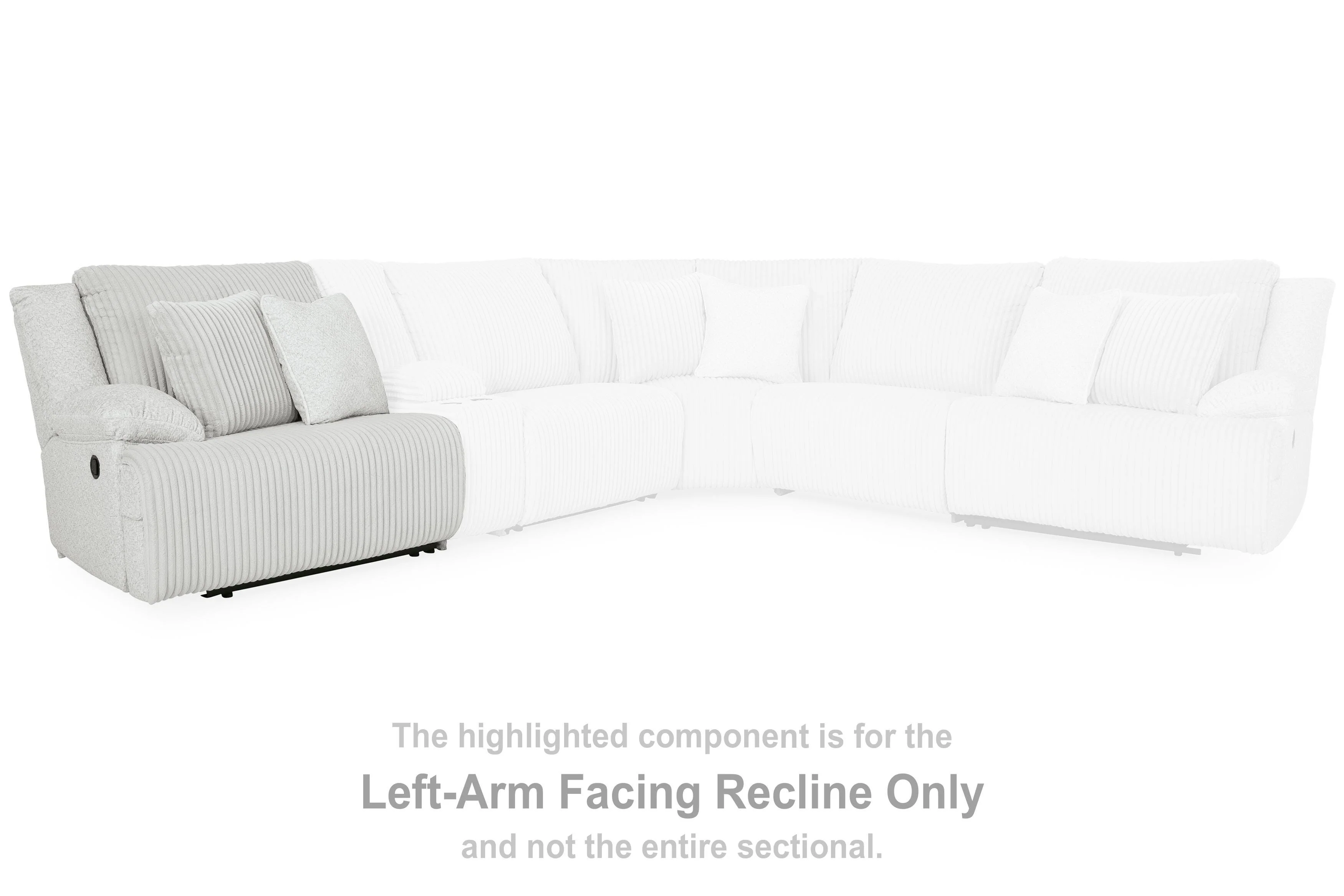 Top Tier Reclining Sectional with Chaise - Image 149