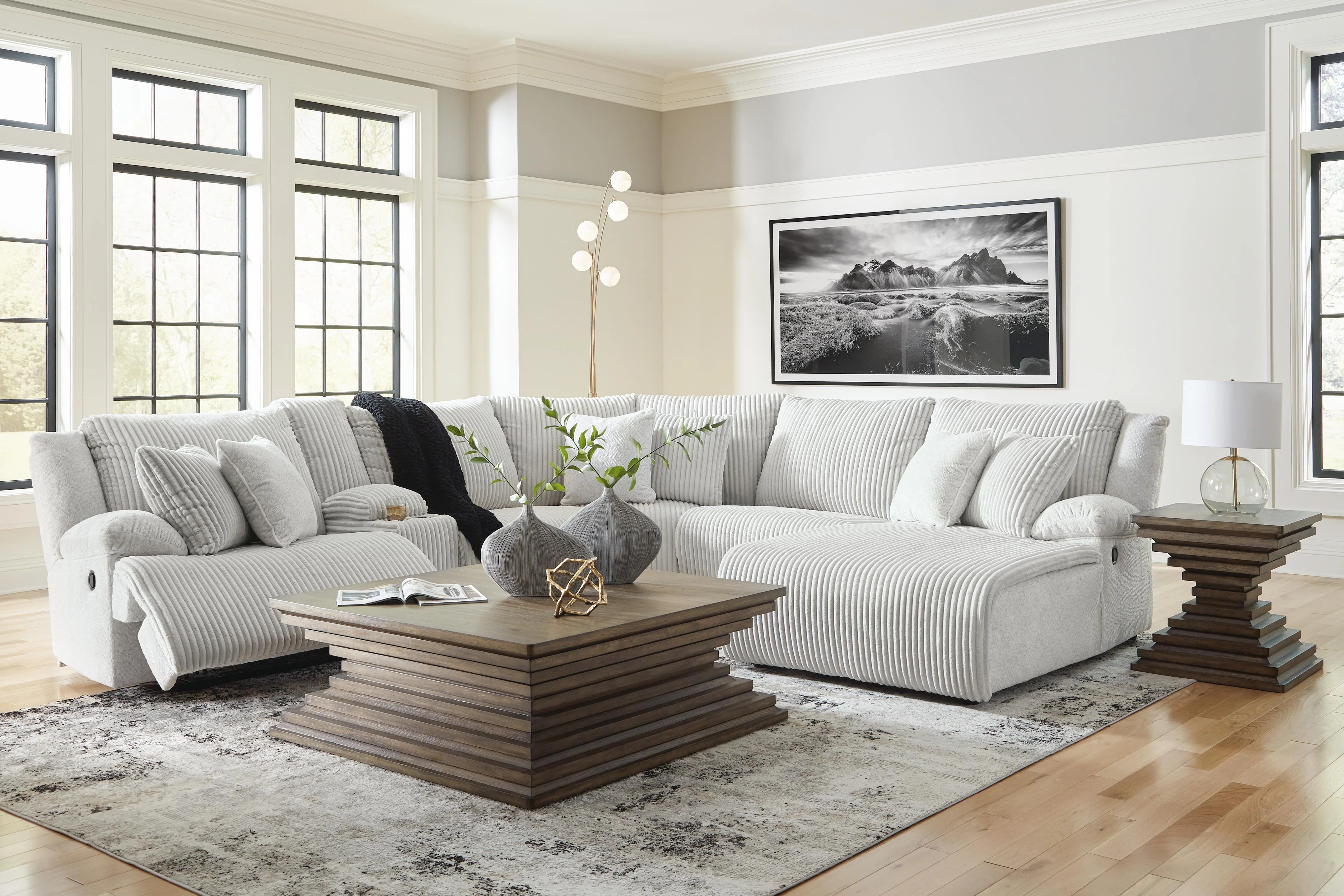 Top Tier Reclining Sectional with Chaise - Image 172