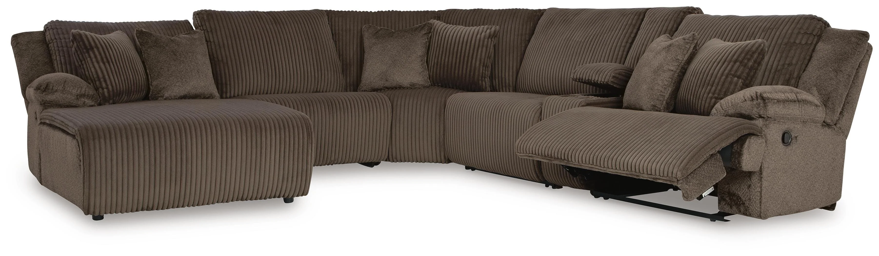 Top Tier Reclining Sectional with Chaise - Image 208