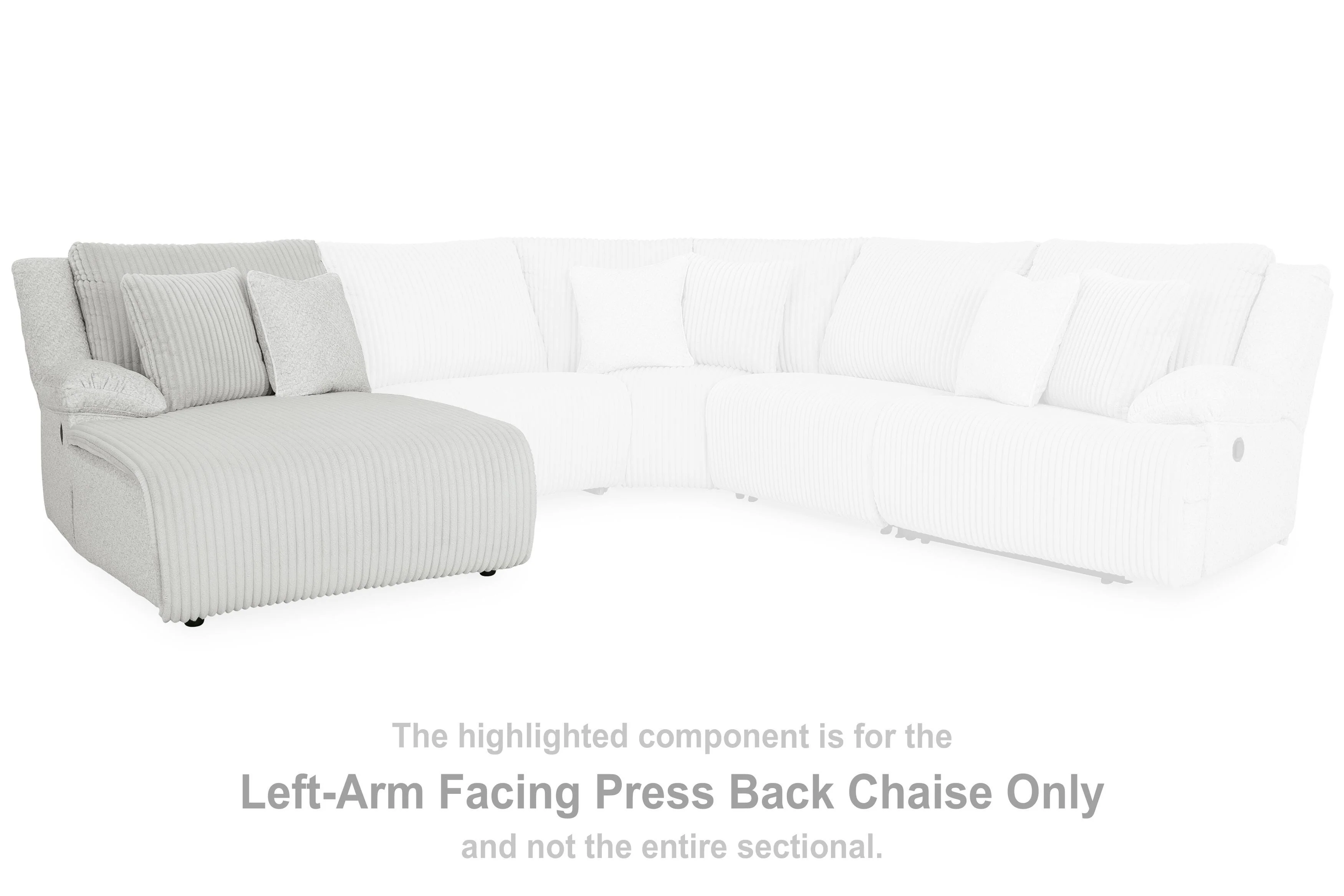 Top Tier Reclining Sectional with Chaise - Image 31