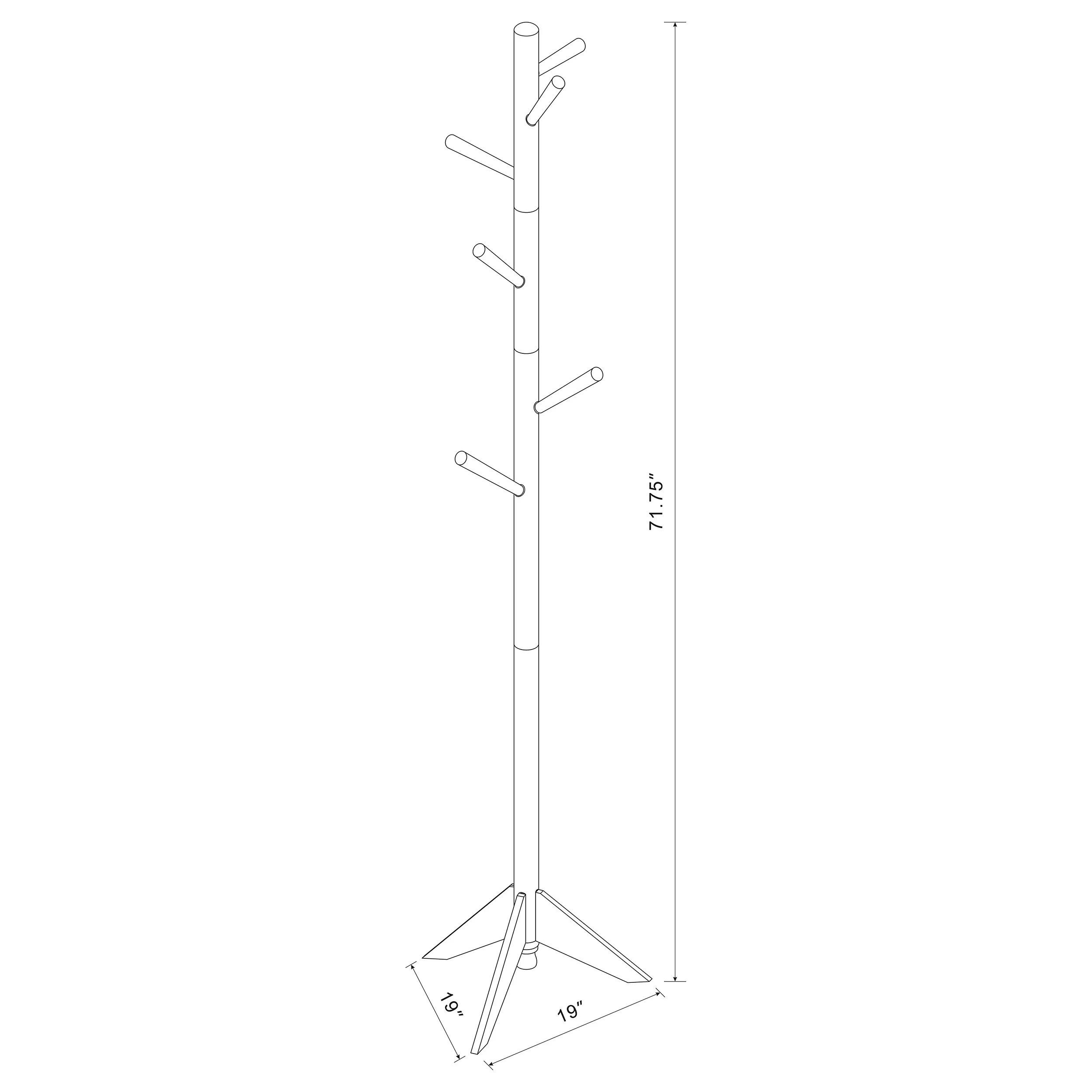 Devlin Coat Rack - Image 4