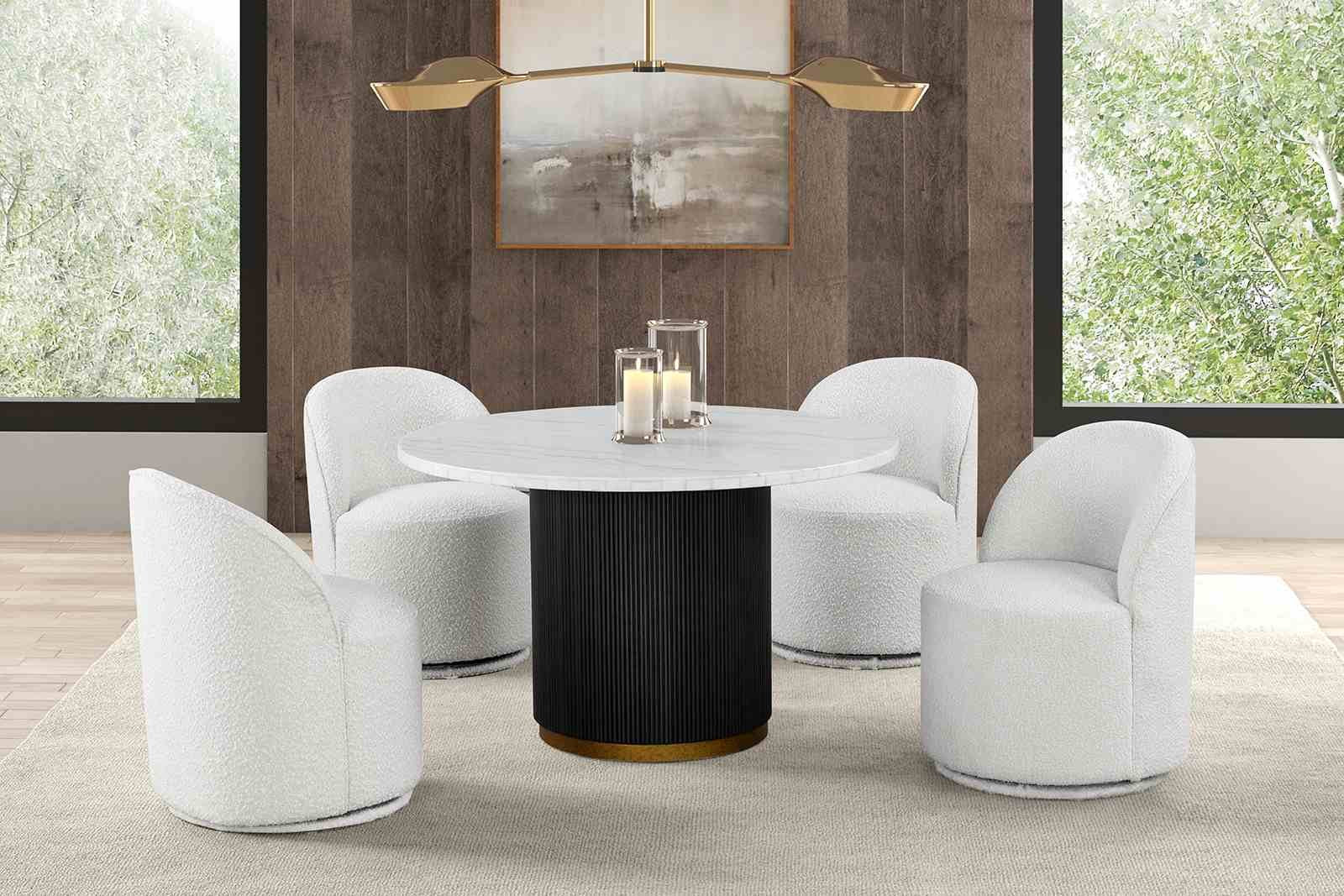 Varde 5 Pc. Round Dining Set
