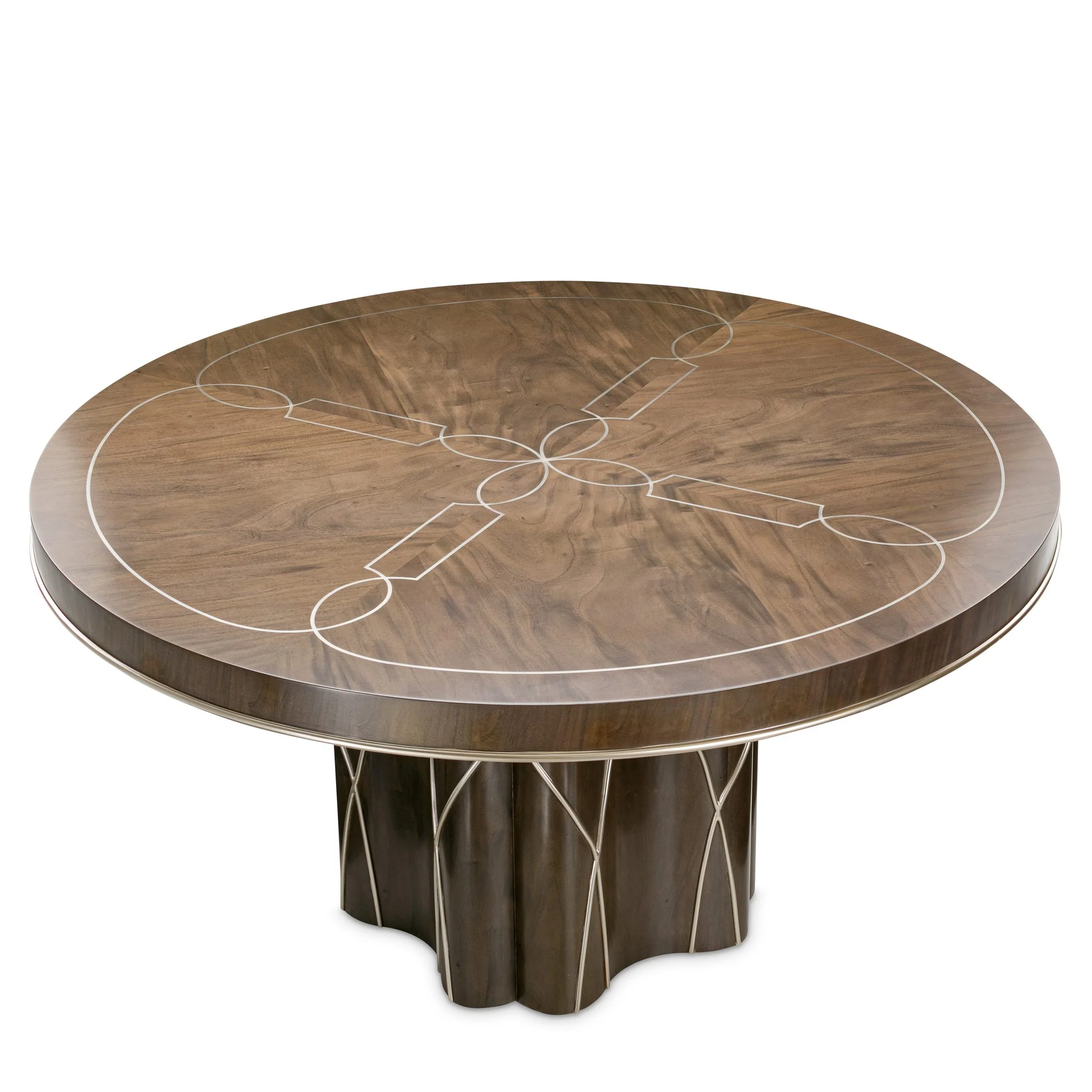 Villa Cherie Round Dining Table - Hazelnut - Image 3