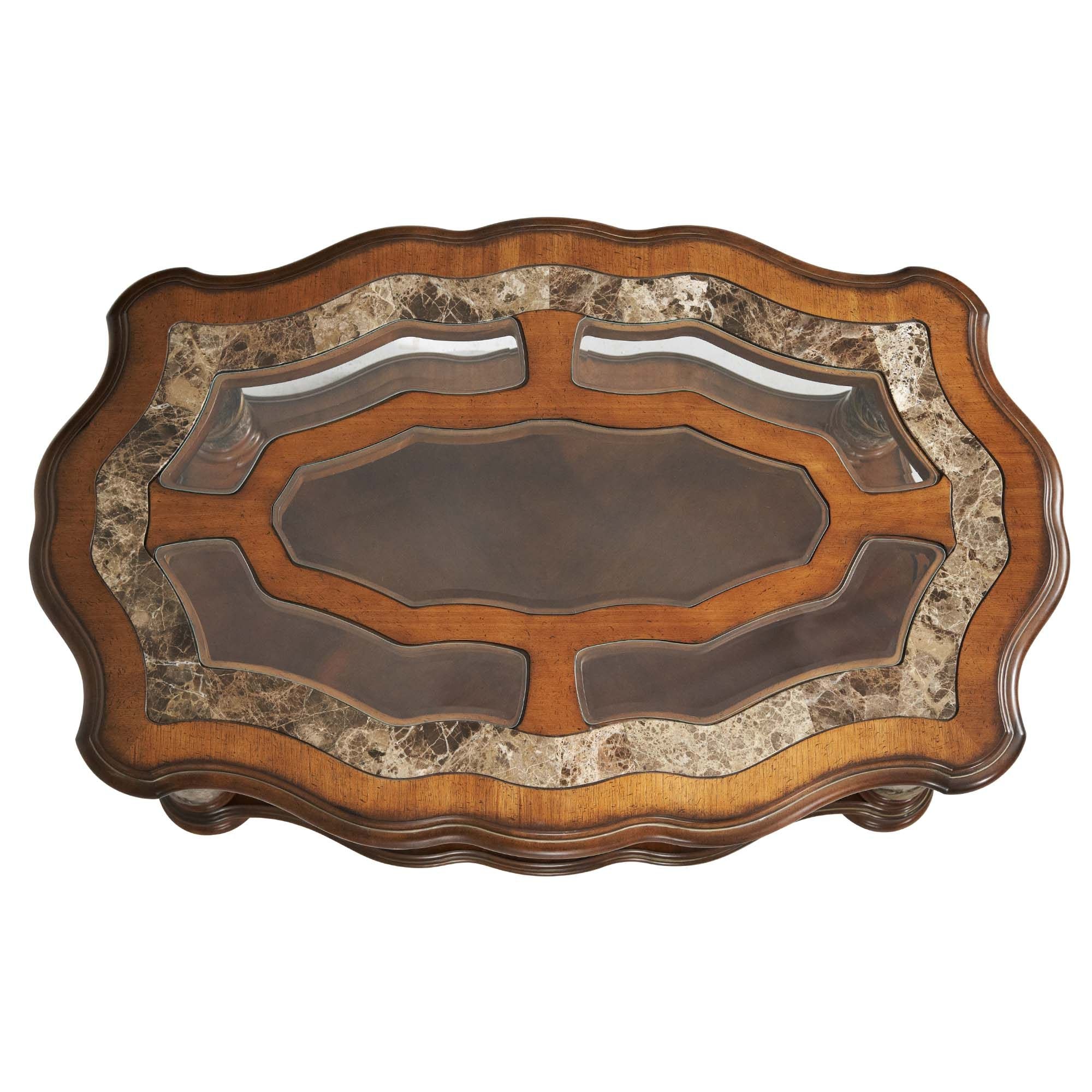 Villa Valencia Cocktail Table - Classic Chestnut - Image 2