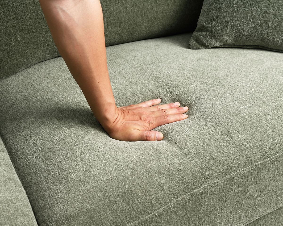 Watton Sectional, Right Chaise, Olive Green - Image 4