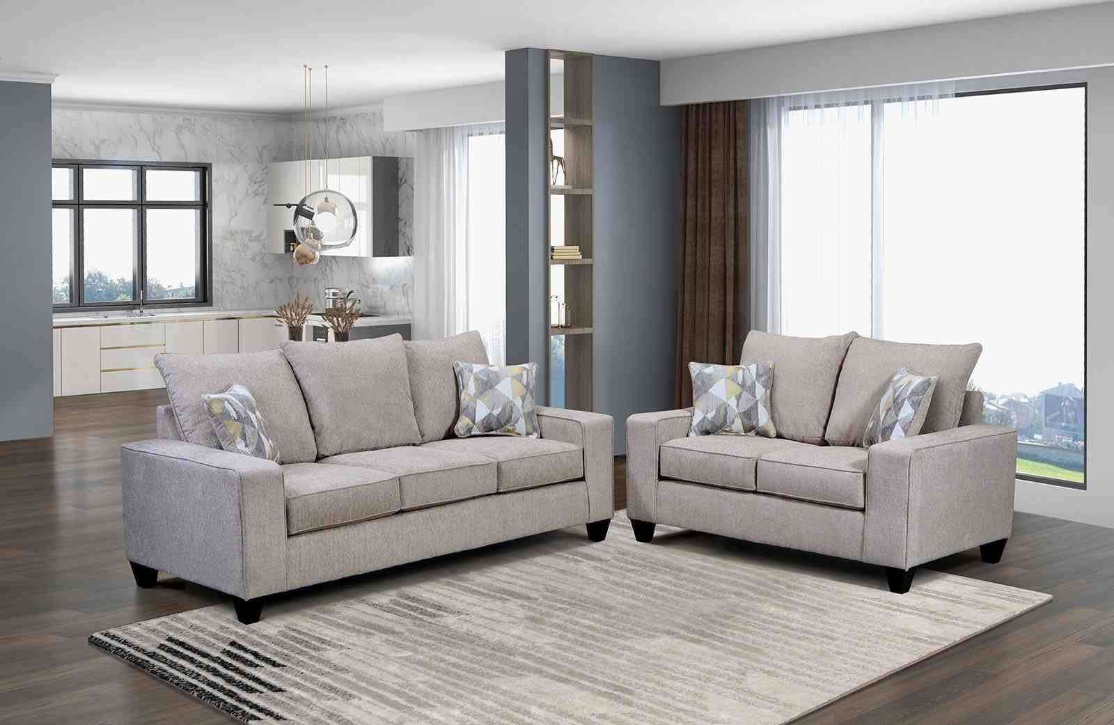 West Action Sofa + Loveseat